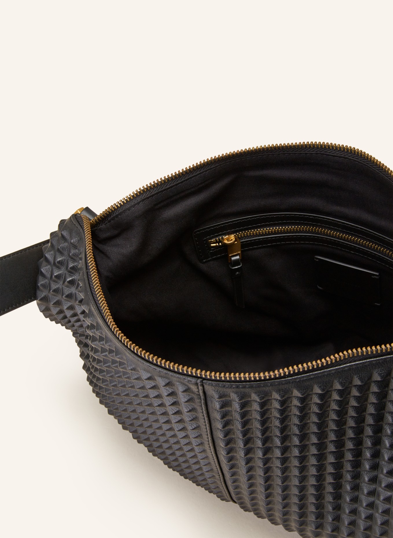 ALLSAINTS Shoulder bag EDBURY STUD, Color: BLACK (Image 3)