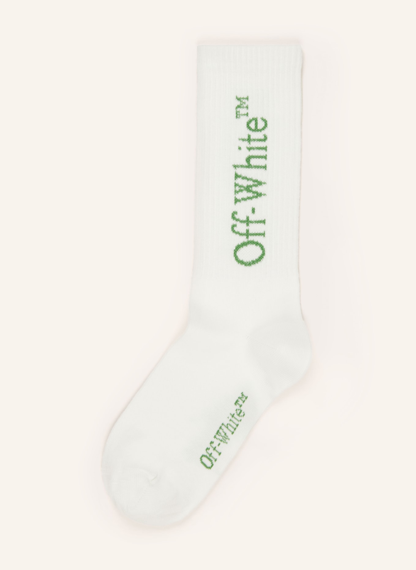 Off-White Ponožky BOOKISH, Barva: 0155 WHITE GREE (Obrázek 1)