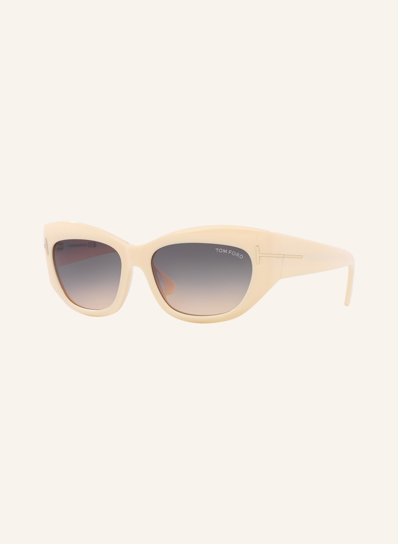 TOM FORD Sunglasses TR001702 BRIANNA, Color: 3100L3 - WHITE/GRAY GRADIENT (Image 1)