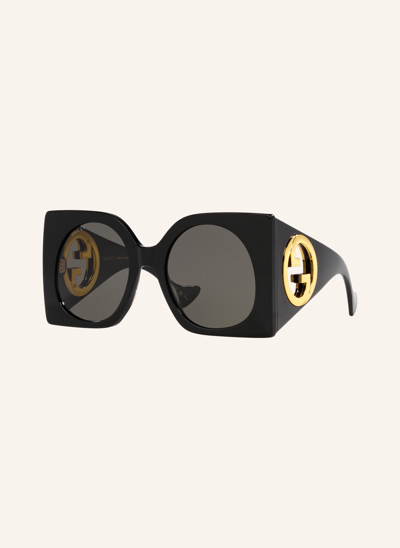GUCCI Sunglasses GC001999, Color: 1100L1 - BLACK/ GRAY (Image 1)