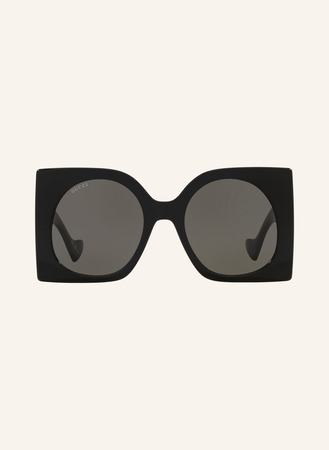 GUCCI Sunglasses GC001999, Color: 1100L1 - BLACK/ GRAY (Image 2)