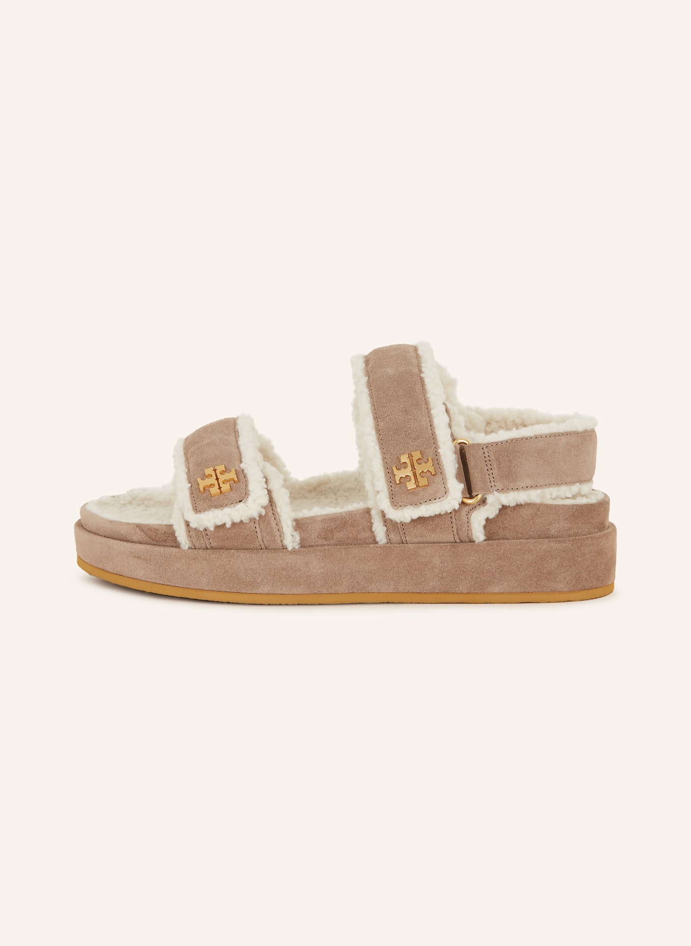 TORY BURCH Platform sandals KIRA, Color: BEIGE (Image 4)