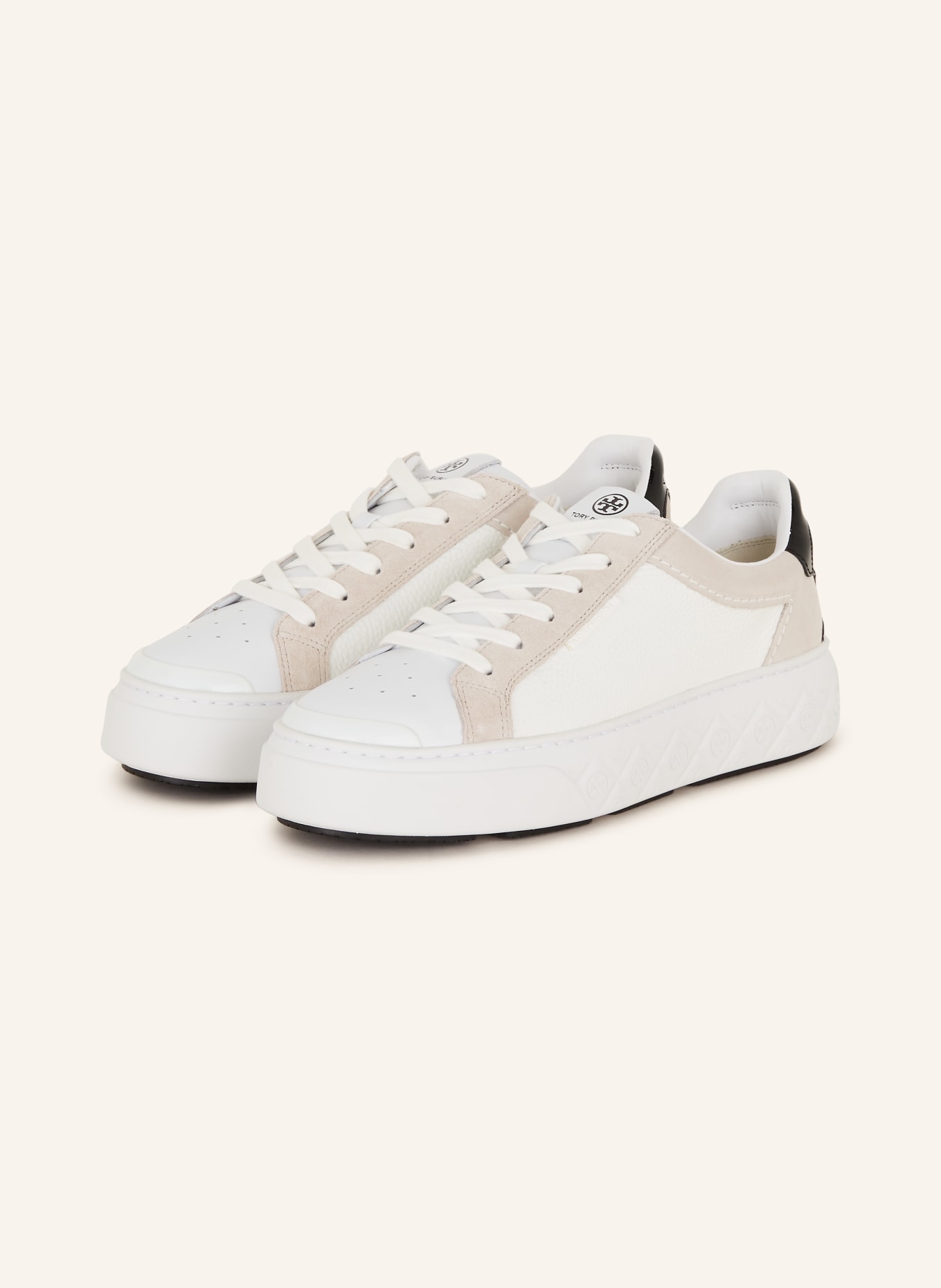 TORY BURCH Sneakers LADYBUG, Color: WHITE (Image 1)