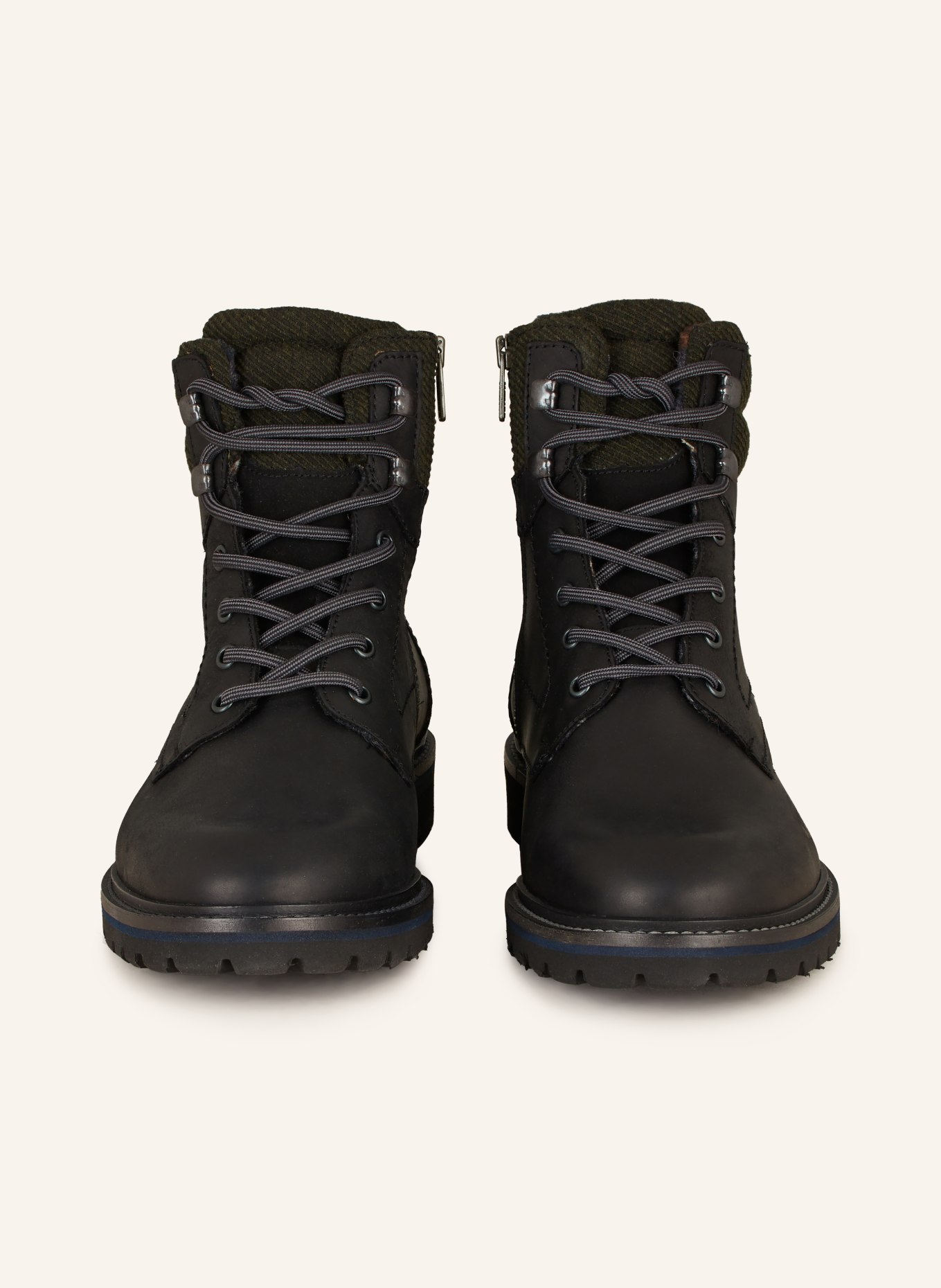 LLOYD Lace-up boots FLAVIO, Color: BLACK/ DARK GRAY (Image 3)