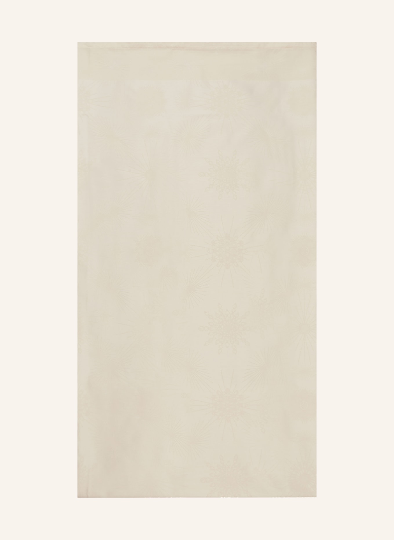 GARNIER-THIEBAUT Tischdecke JOYAUX D'HIVER IVOIRE, Farbe: ECRU (Bild 1)