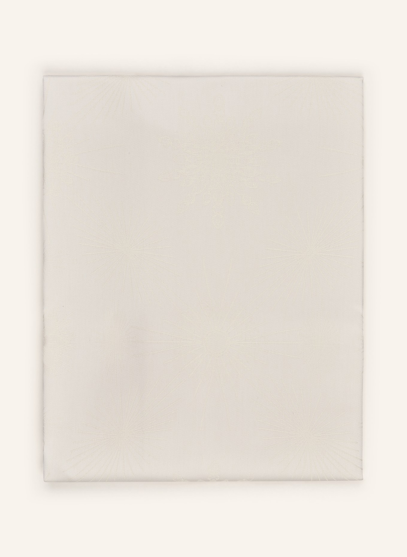 GARNIER-THIEBAUT Table cloth JOYAUX D'HIVER IVOIRE, Color: ECRU (Image 1)