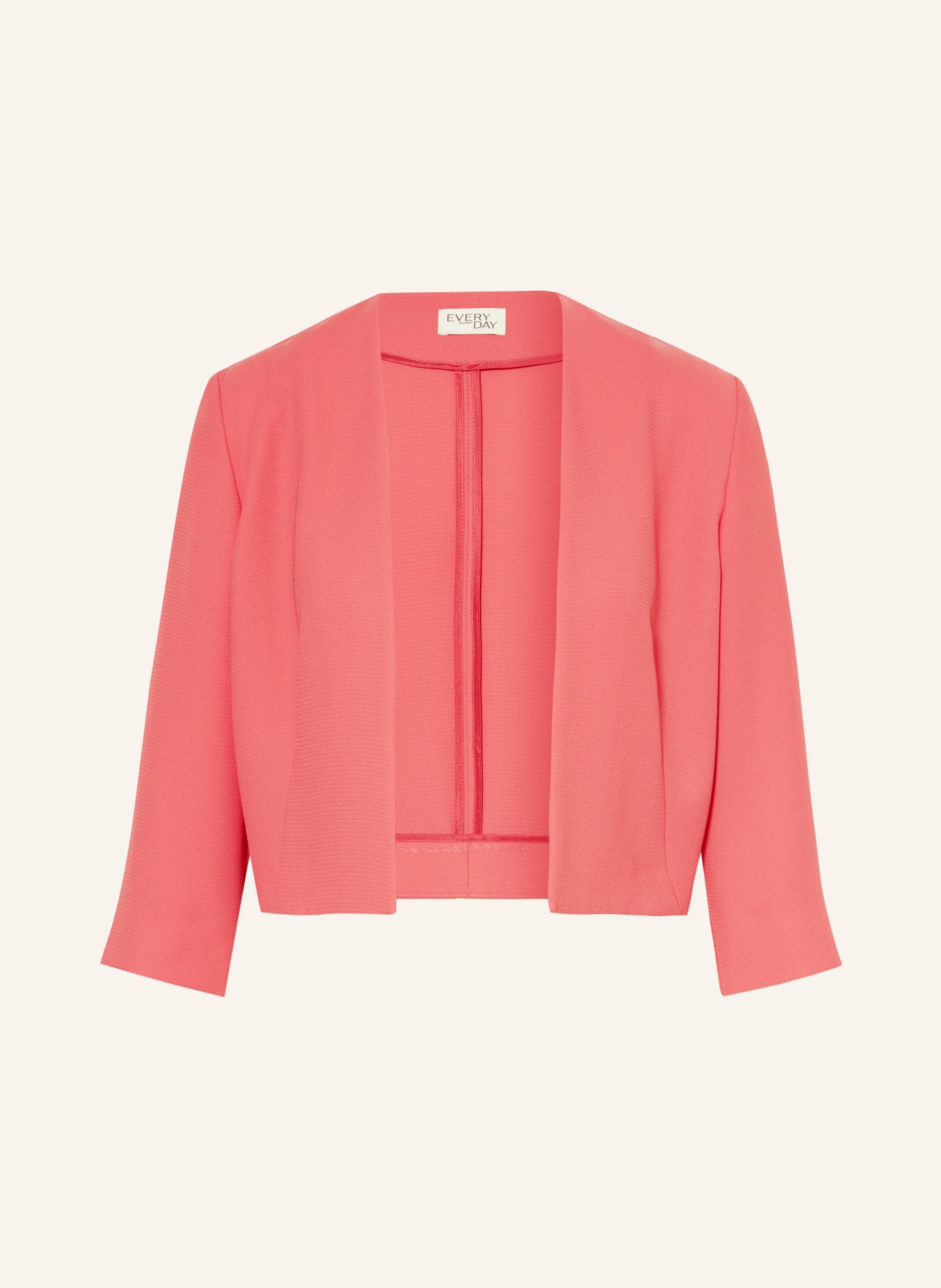 Vera Mont Cropped blazer with 3/4 sleeves, Color: LIGHT RED (Image 1)