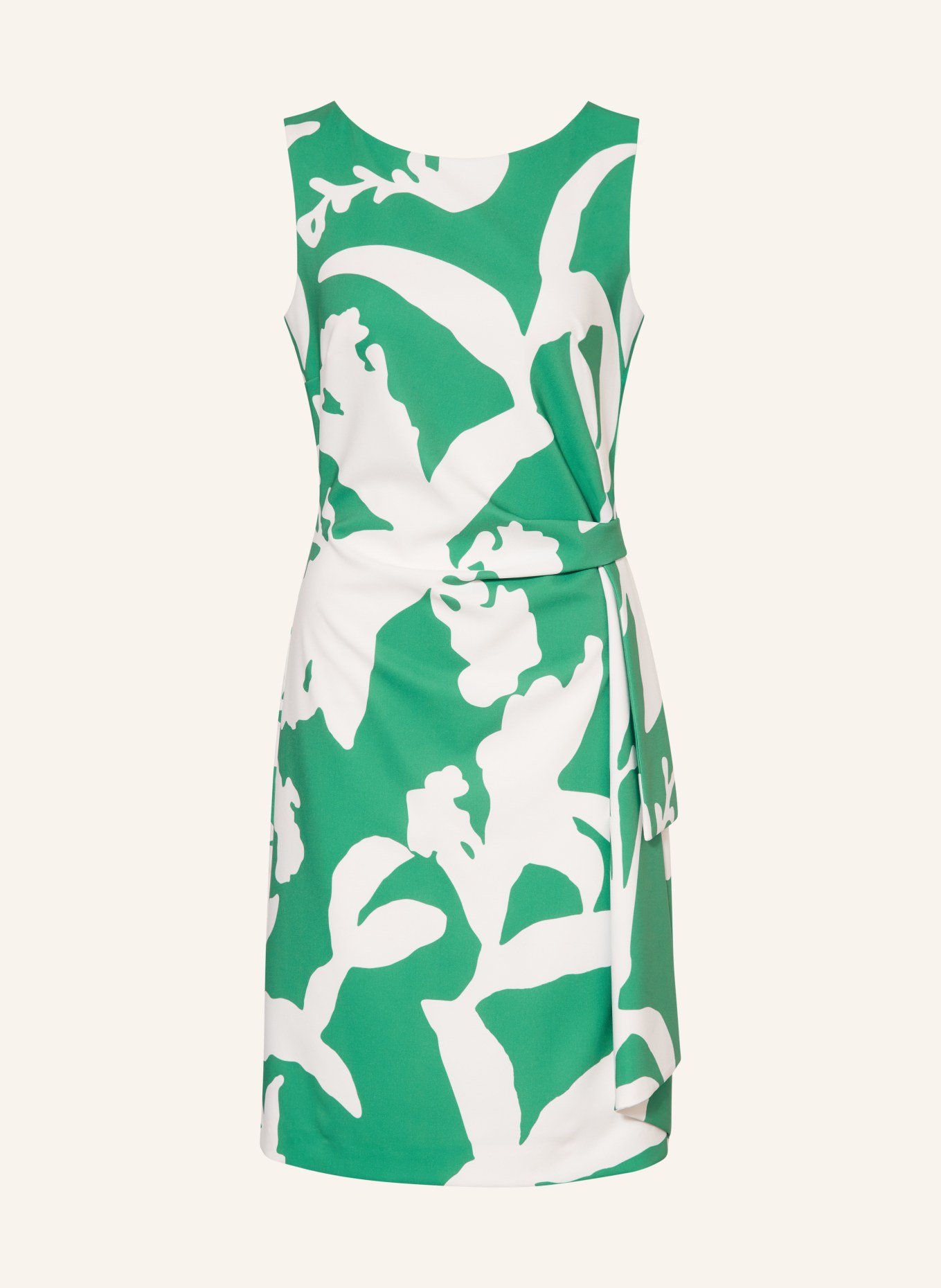 Vera Mont Cocktail dress, Color: WHITE/ LIGHT GREEN (Image 1)