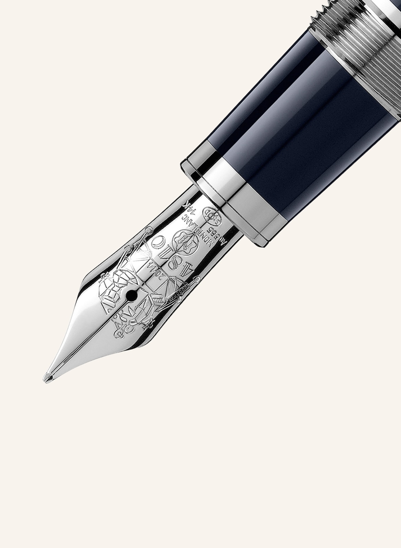 MONTBLANC Fountain pen JOHN F. KENNEDY SPECIAL EDITION, Color: DARK BLUE (Image 2)