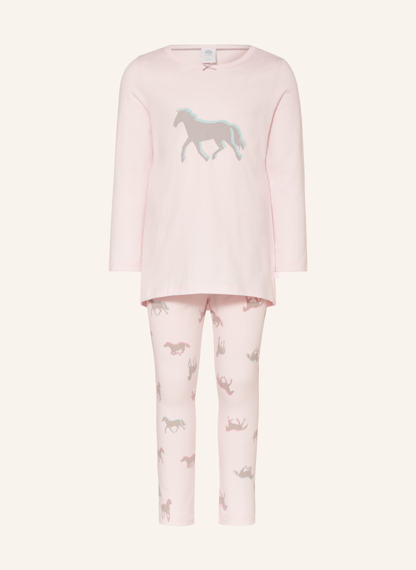 Sanetta Schlafanzug, Farbe: ROSÉ/ TAUPE/ PINK (Bild 1)