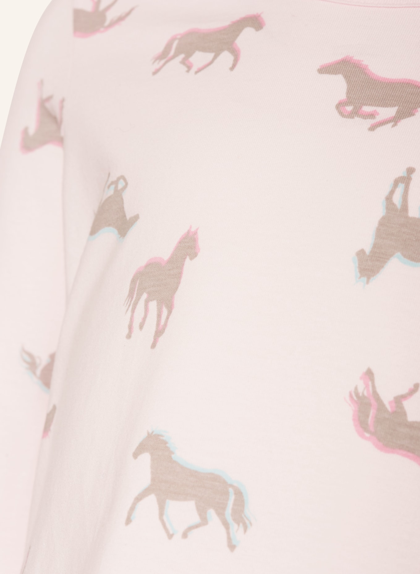Sanetta Nachthemd, Farbe: ROSÉ/ TAUPE/ PINK (Bild 3)