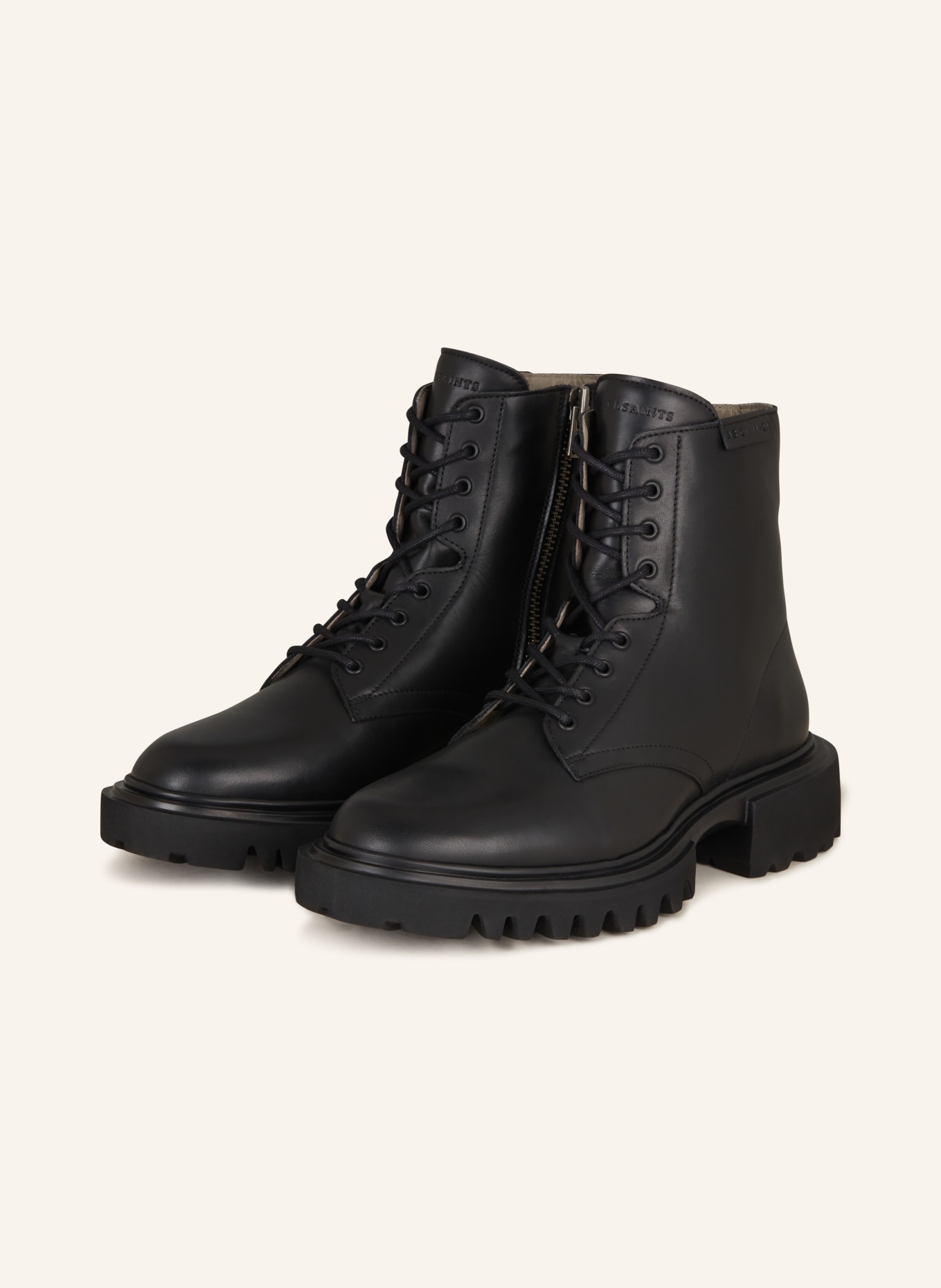 ALLSAINTS Lace-up boots VAUGHAN, Color: BLACK (Image 1)