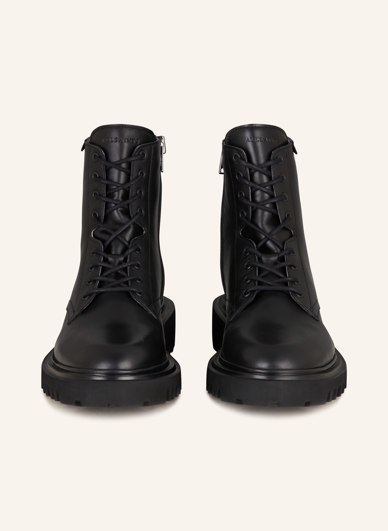 ALLSAINTS Lace-up boots VAUGHAN, Color: BLACK (Image 3)
