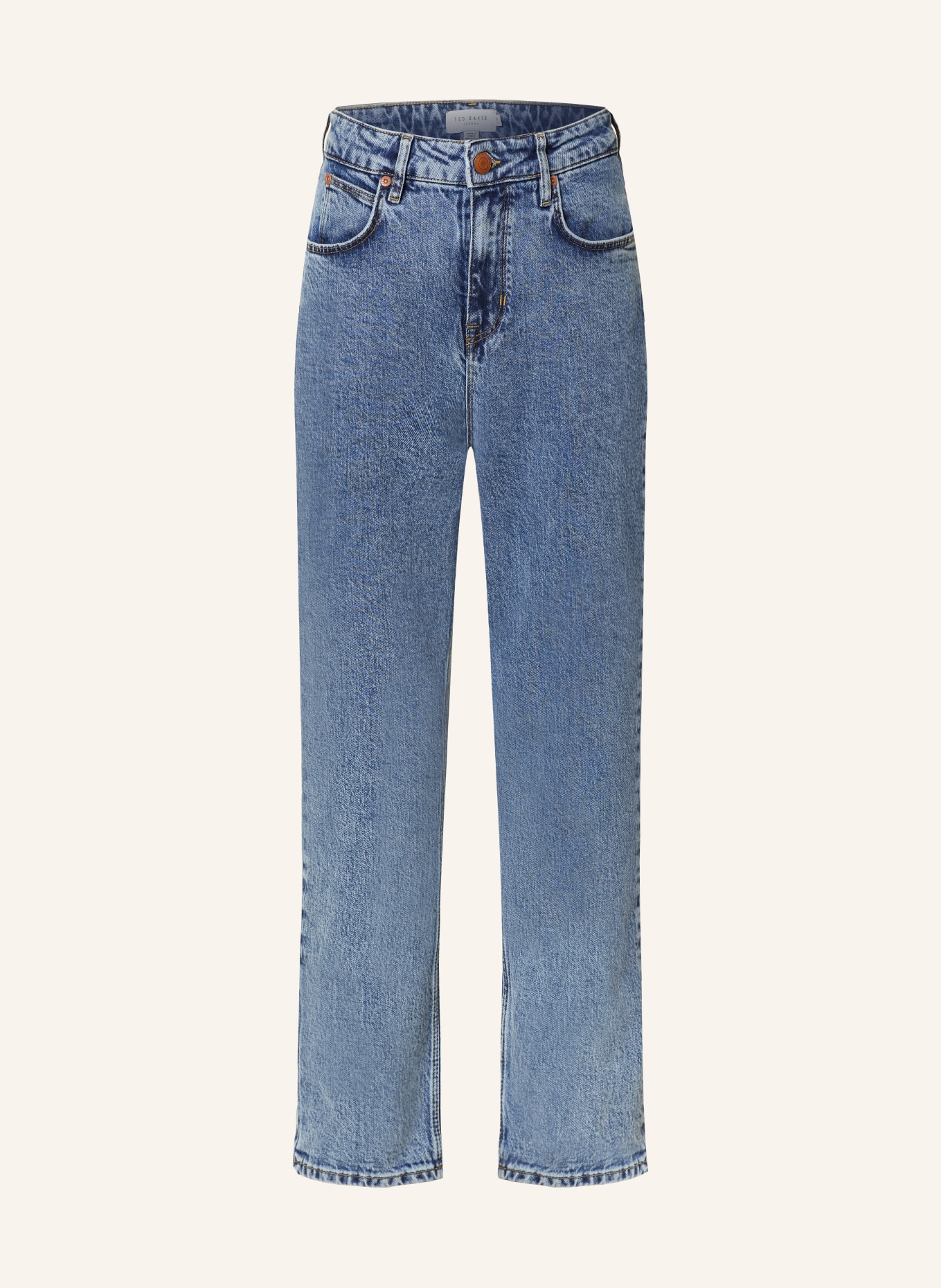 TED BAKER Straight jeans SHORAI in mid wash mid wash