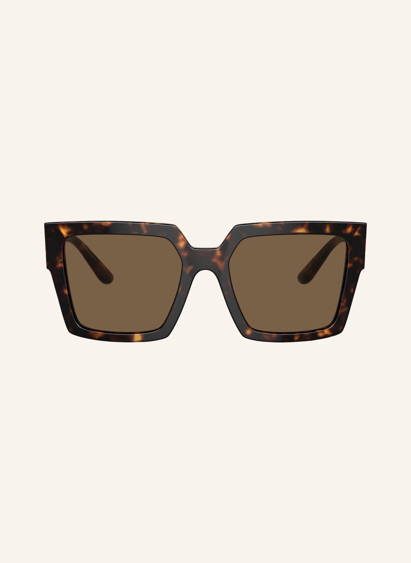 DOLCE & GABBANA Sonnenbrille DG4446B mit Schmucksteinen: 502/73 - HAVANA/ GRAU