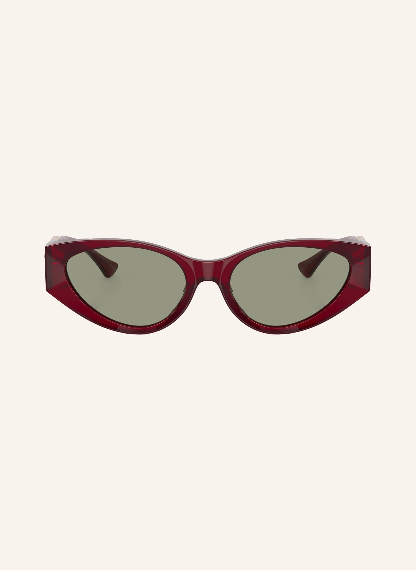 VERSACE Sonnenbrille VE4454: 5430/2 - DUNKELROT/ GRÜN