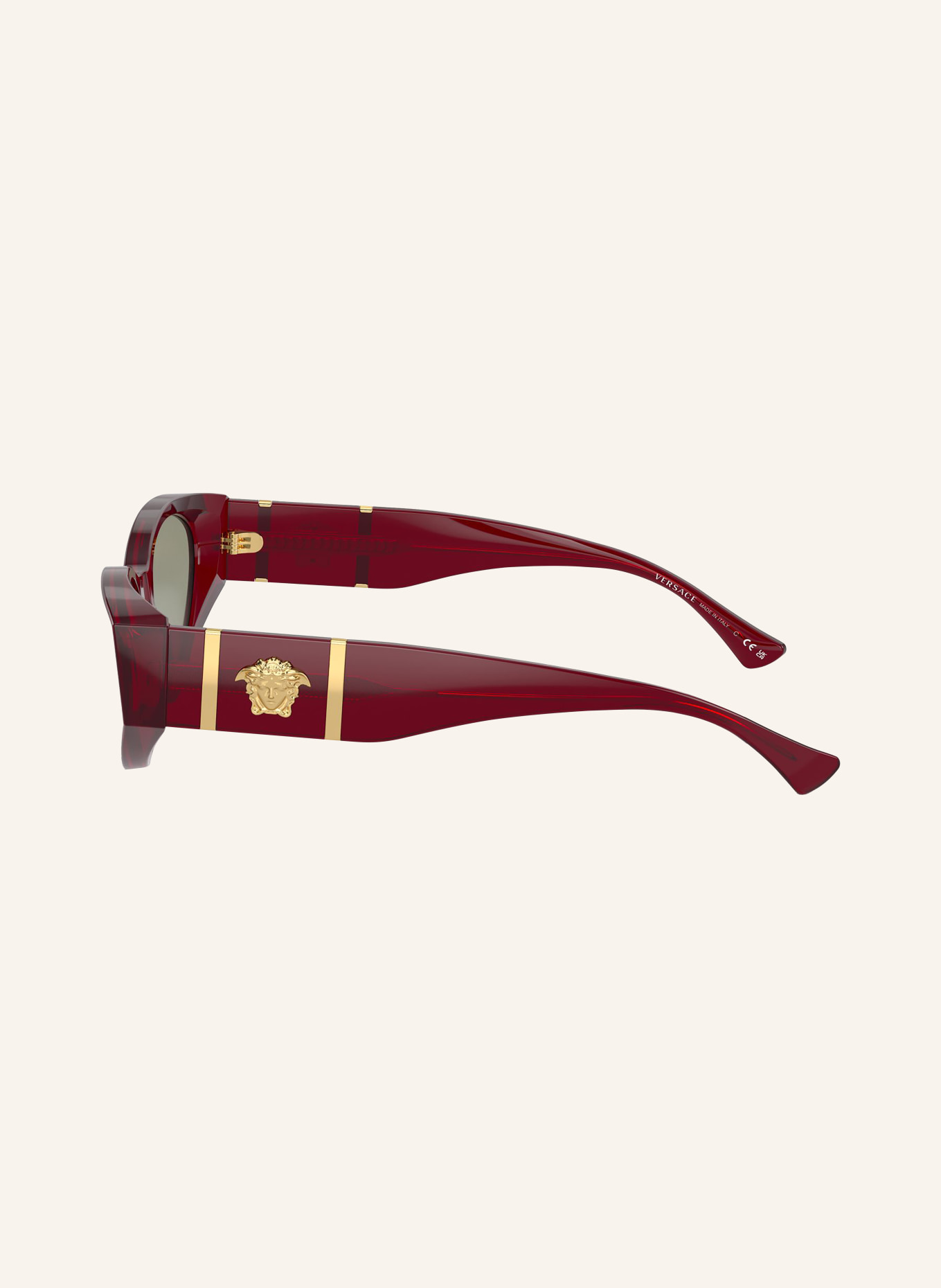 VERSACE Sonnenbrille VE4454: 5430/2 - DUNKELROT/ GRÜN