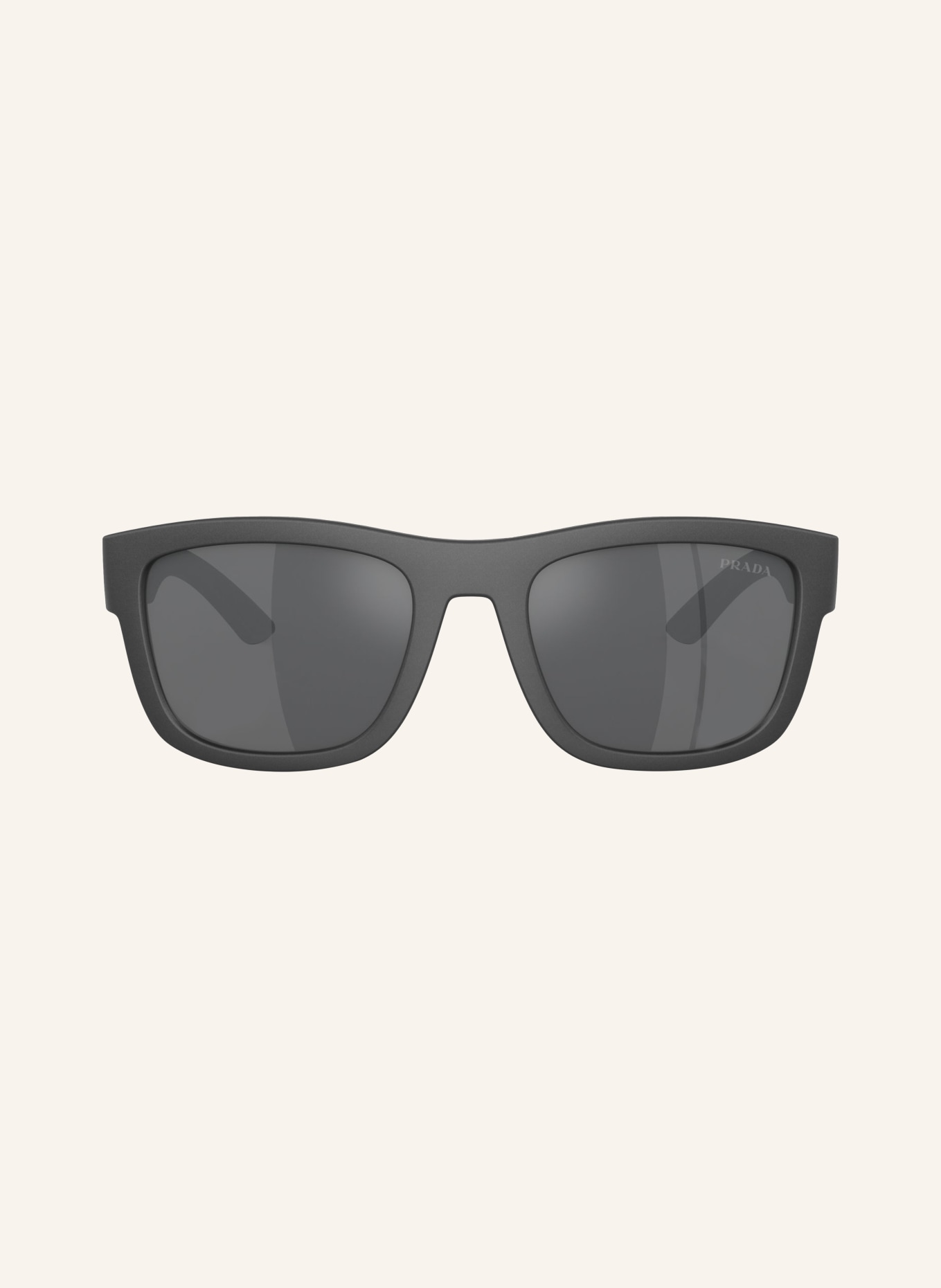 PRADA LINEA ROSSA Sunglasses PS 01ZS: 15P60A - MATTE GRAY/DARK GRAY