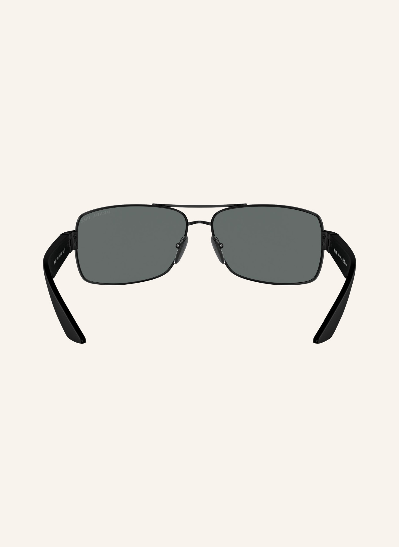 PRADA LINEA ROSSA Sunglasses PS 50ZS, Color: 1AB02G - BLACK/GRAY POLARIZED (Image 3)