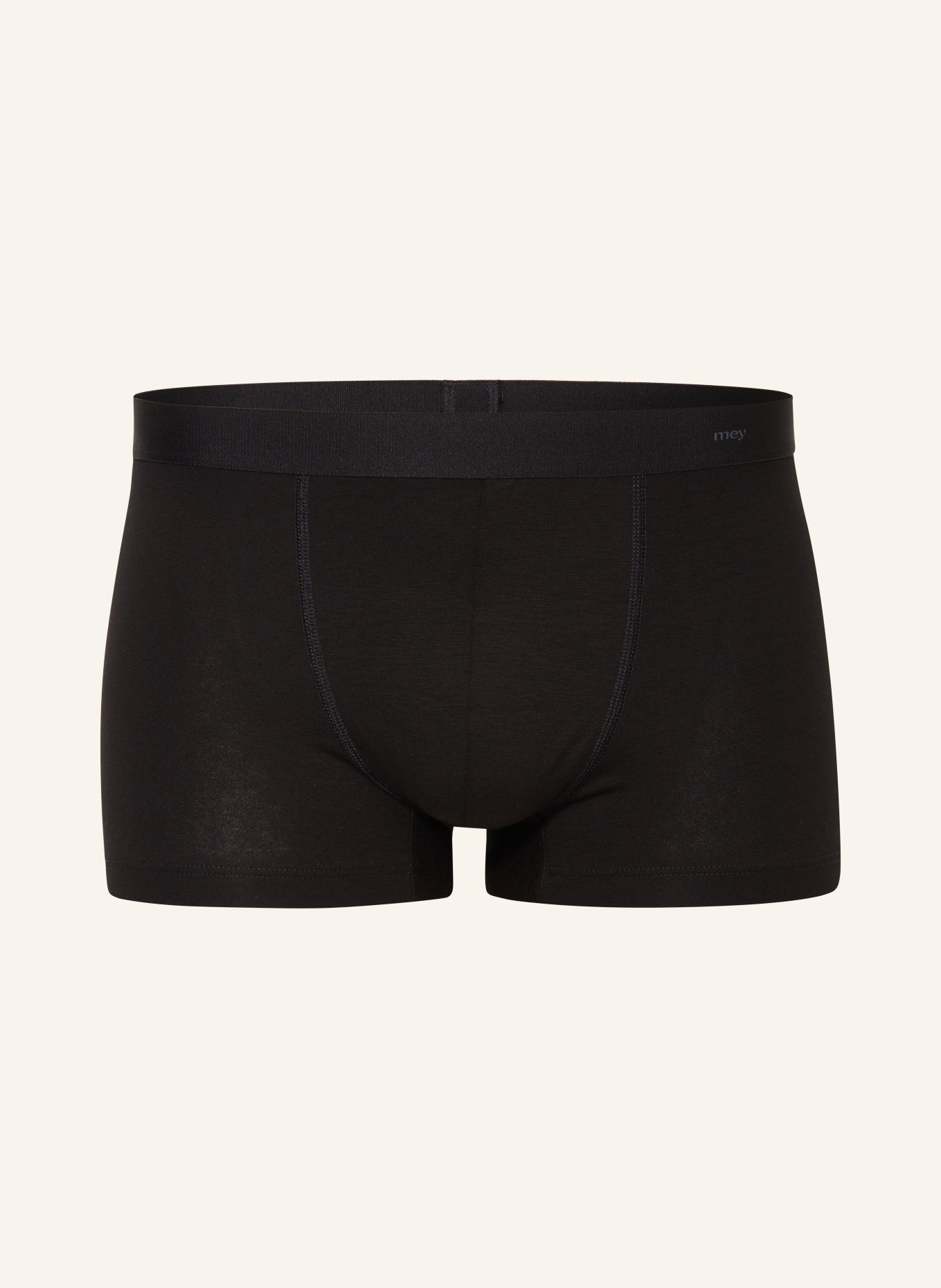 mey Boxershorts Serie MODERN COTTON: SCHWARZ