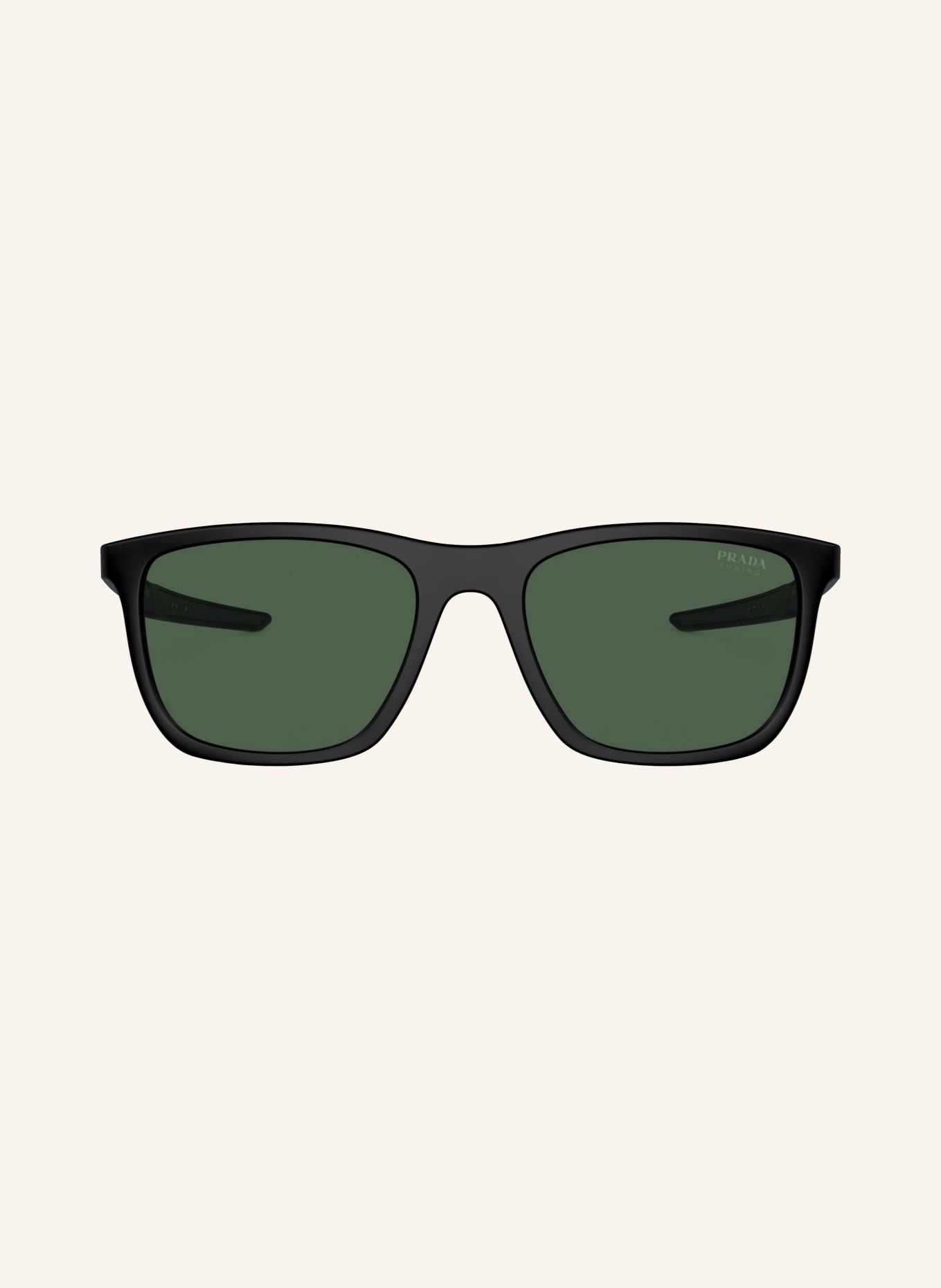 PRADA LINEA ROSSA Sunglasses PS 10WS, Color: 1BO06U - BLACK/ GREEN (Image 2)