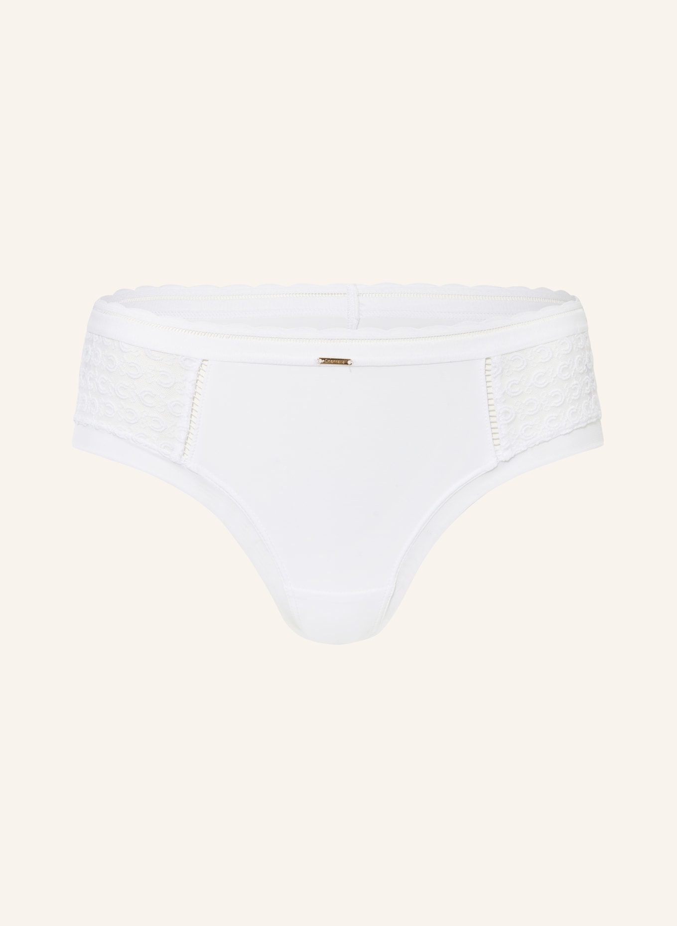 CHANTELLE Panty MONOGRAM, Color: WHITE (Image 1)
