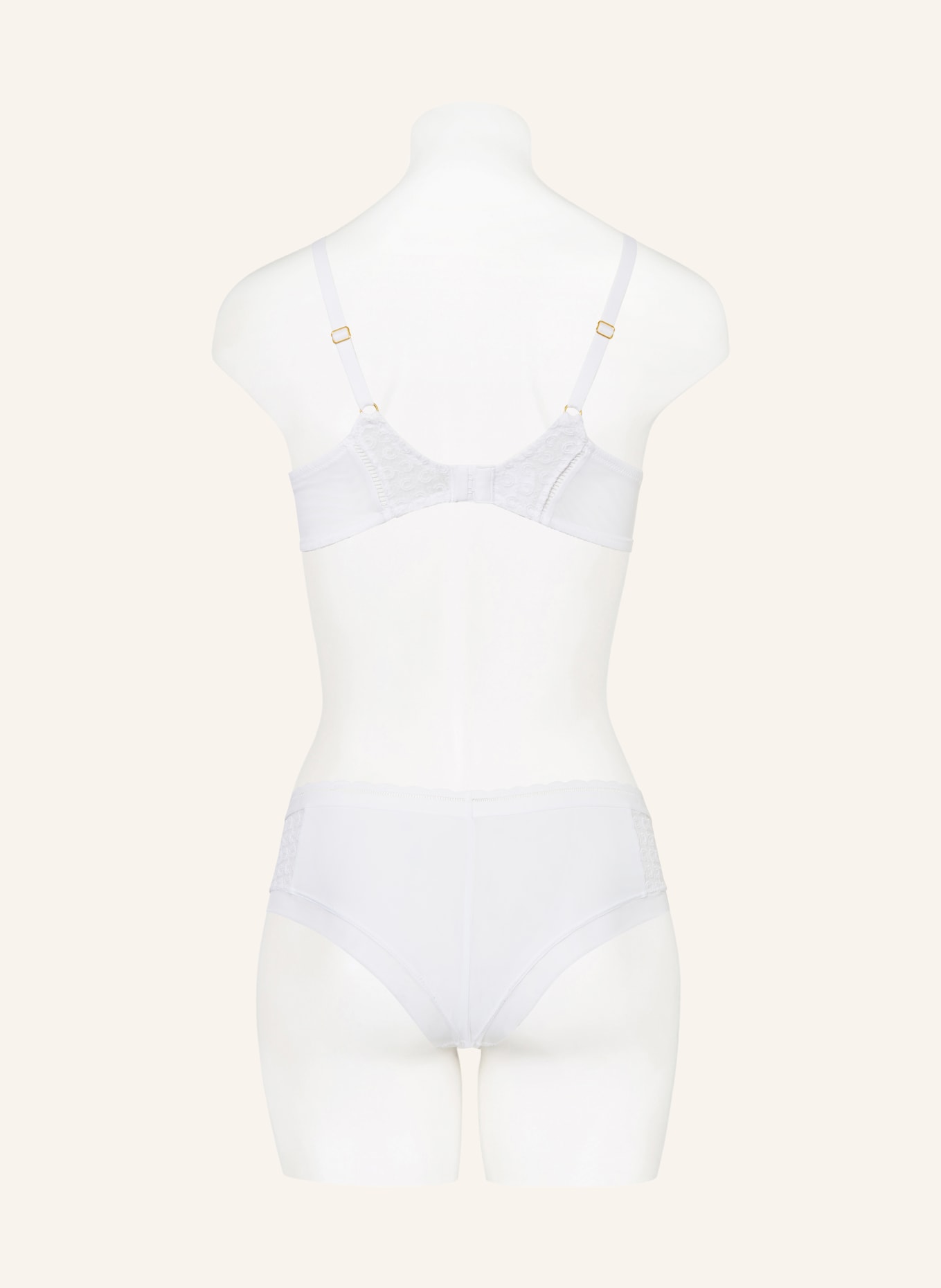 CHANTELLE Panty MONOGRAM, Color: WHITE (Image 3)