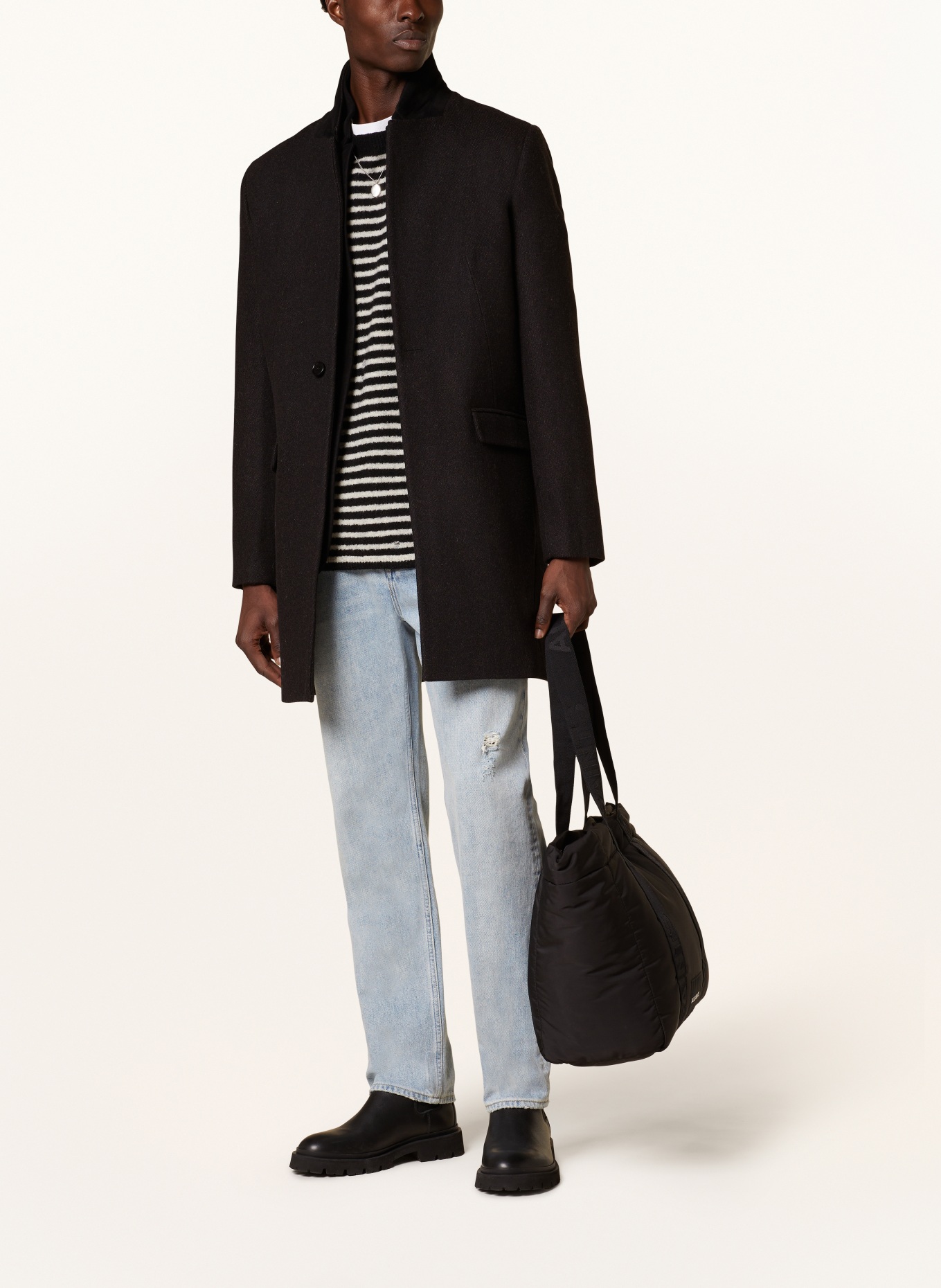Allsaints clearance wool coat