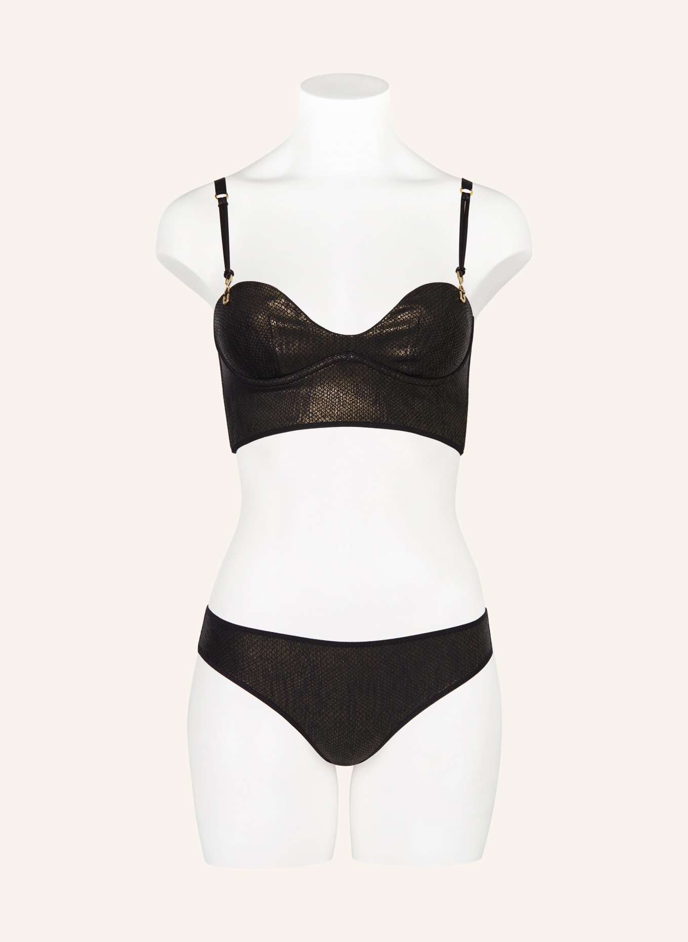 CHANTELLE String GOLD X, Farbe: SCHWARZ/ KHAKI (Bild 2)