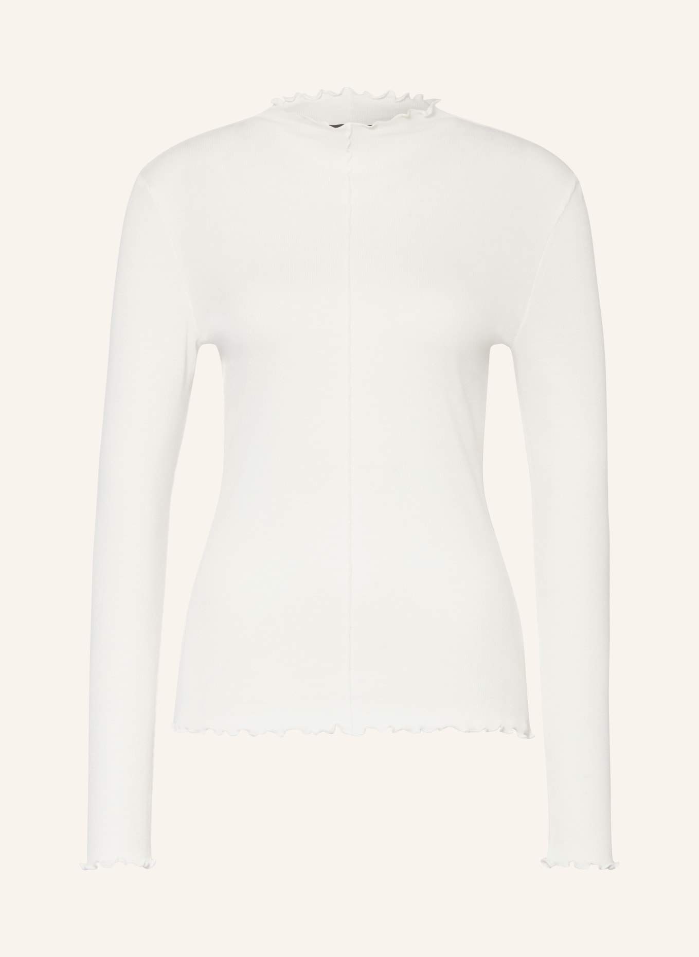 someday Long sleeve shirt KARRIE, Color: WHITE (Image 1)