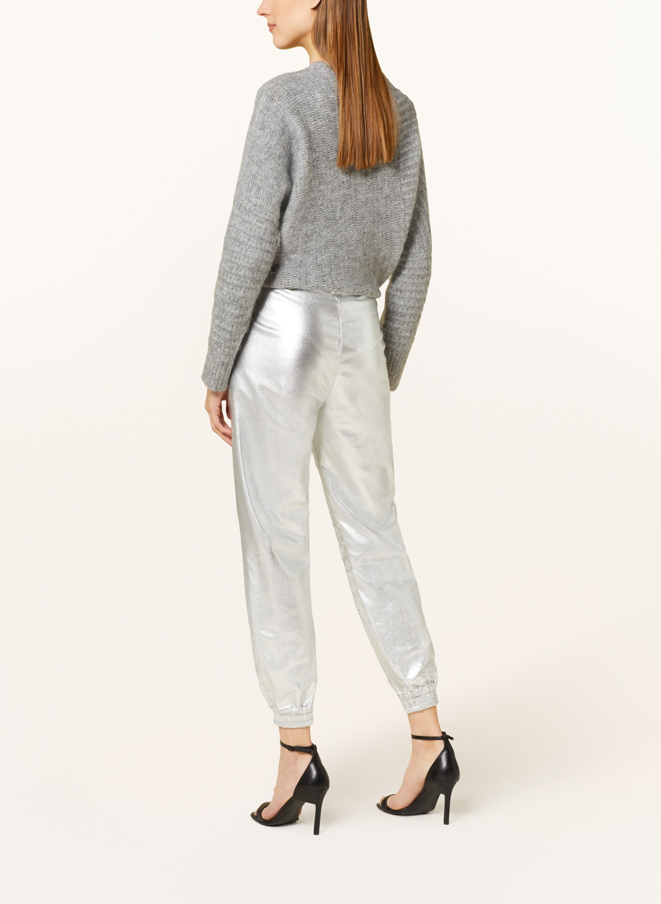 Leather trousers all saints shop