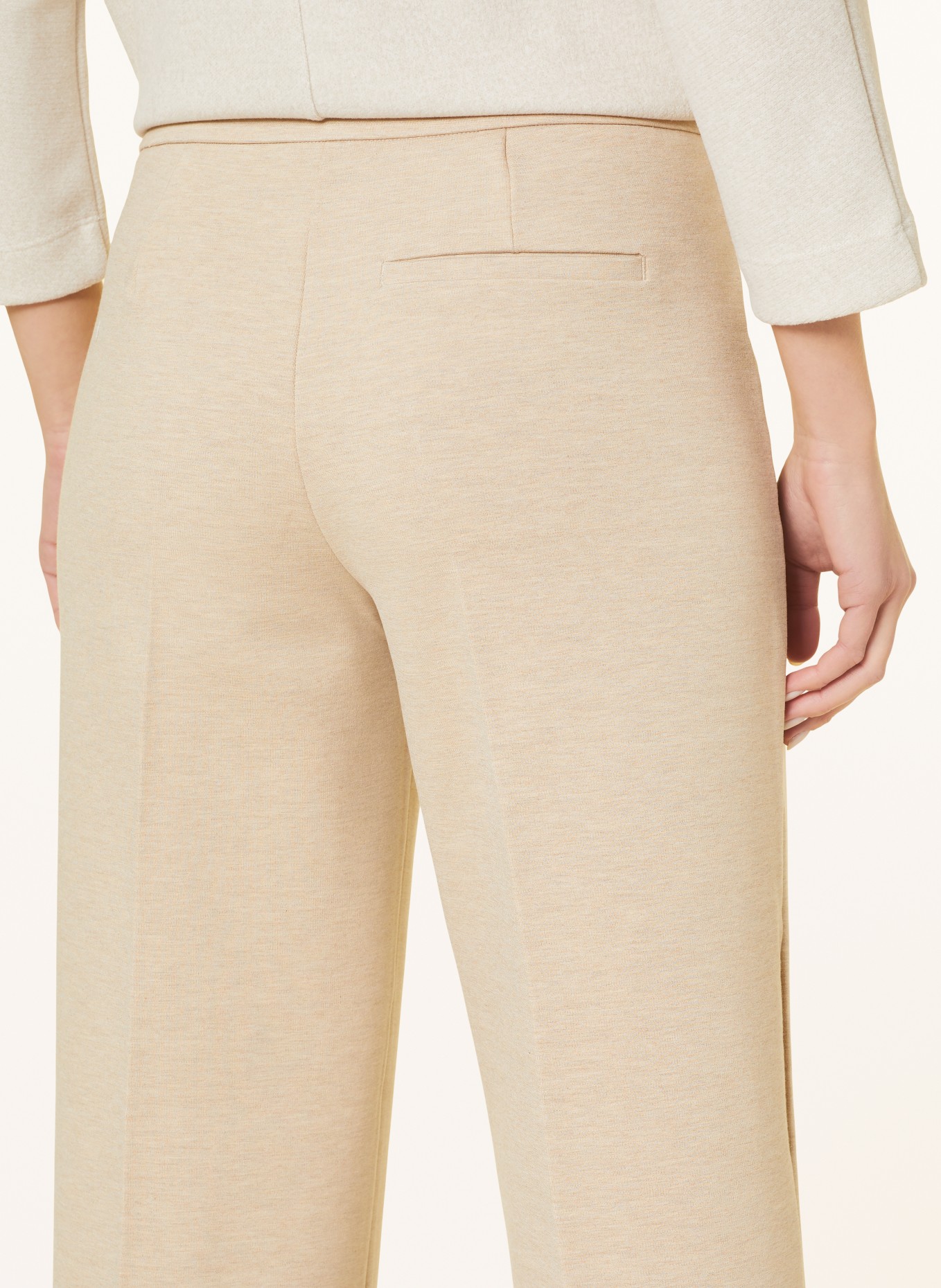 OPUS Jersey pants MAKANA, Color: BEIGE (Image 5)