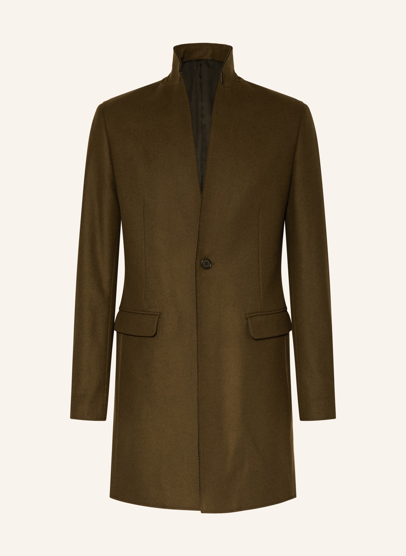 ALLSAINTS Wool coat BARNARD in olive
