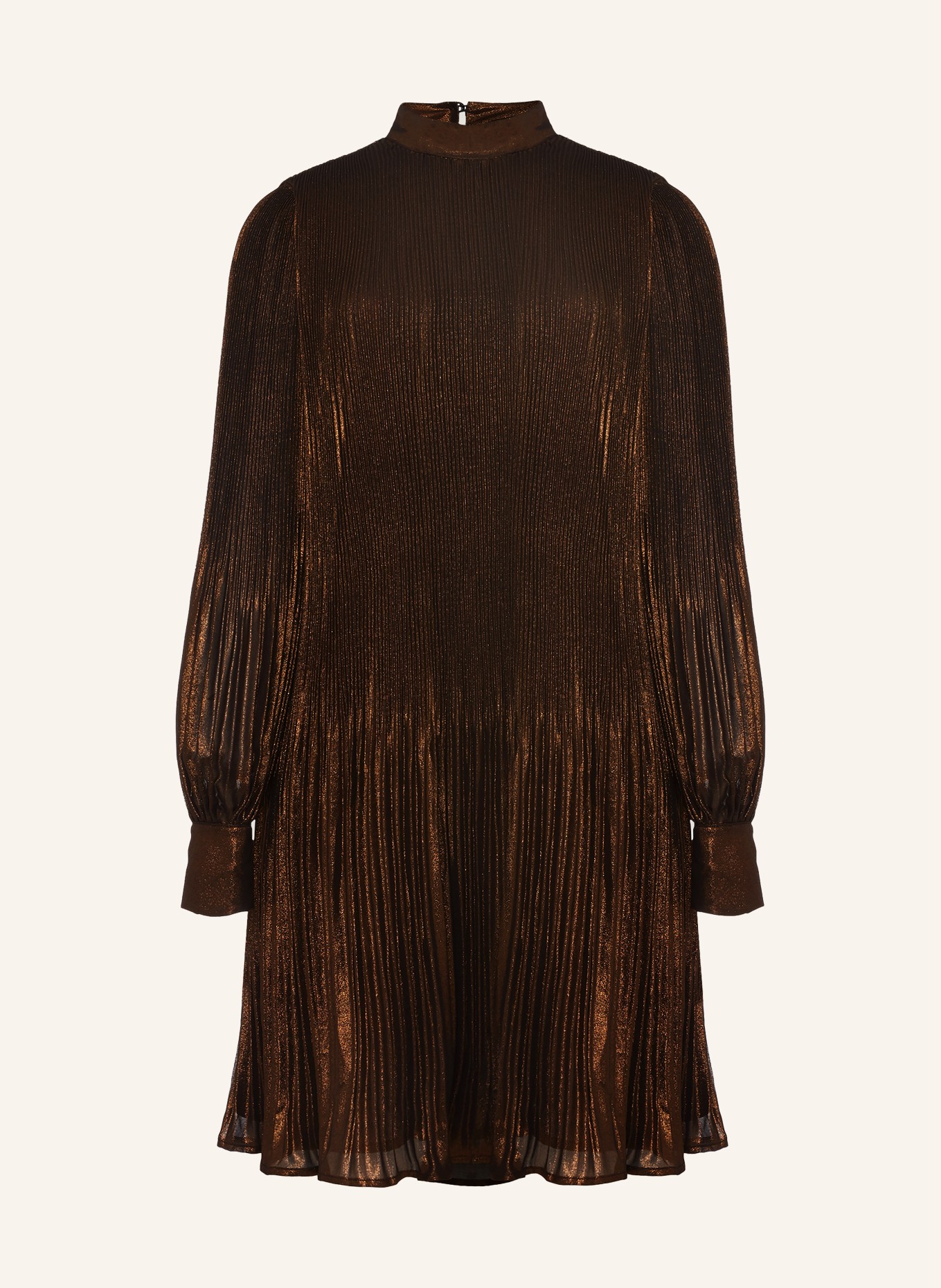 Phase Eight Pleated dress ANNABEL, Color: DARK BROWN (Image 1)
