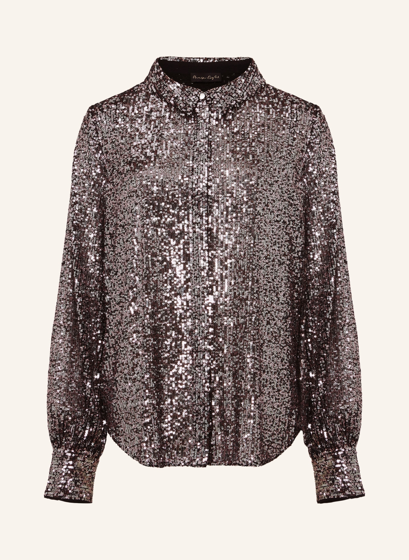 Phase Eight Shirt blouse MEDORA with sequins, Color: SILVER (Image 1)