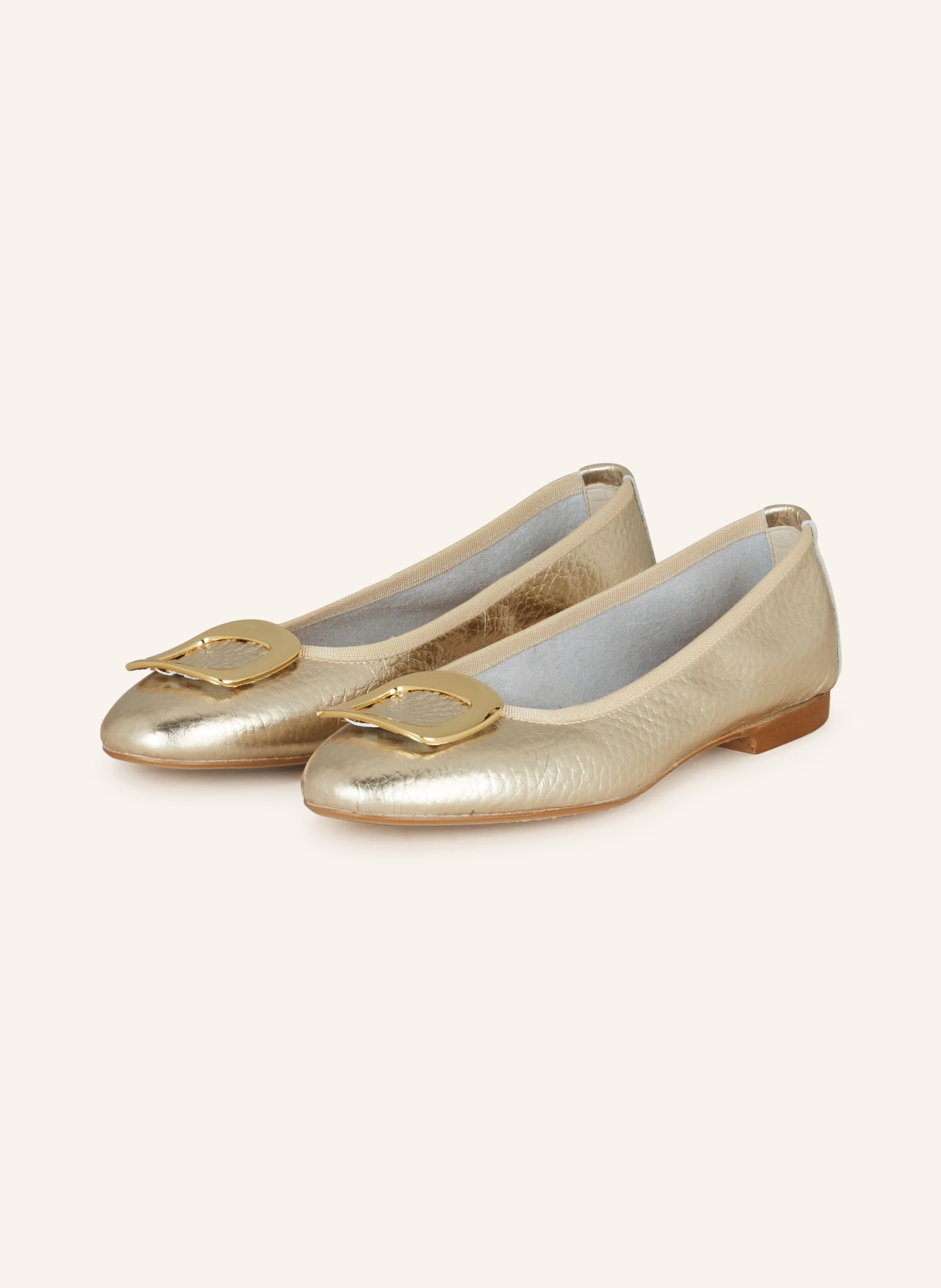 darling harbour Ballerinas, Farbe: GOLD (Bild 1)