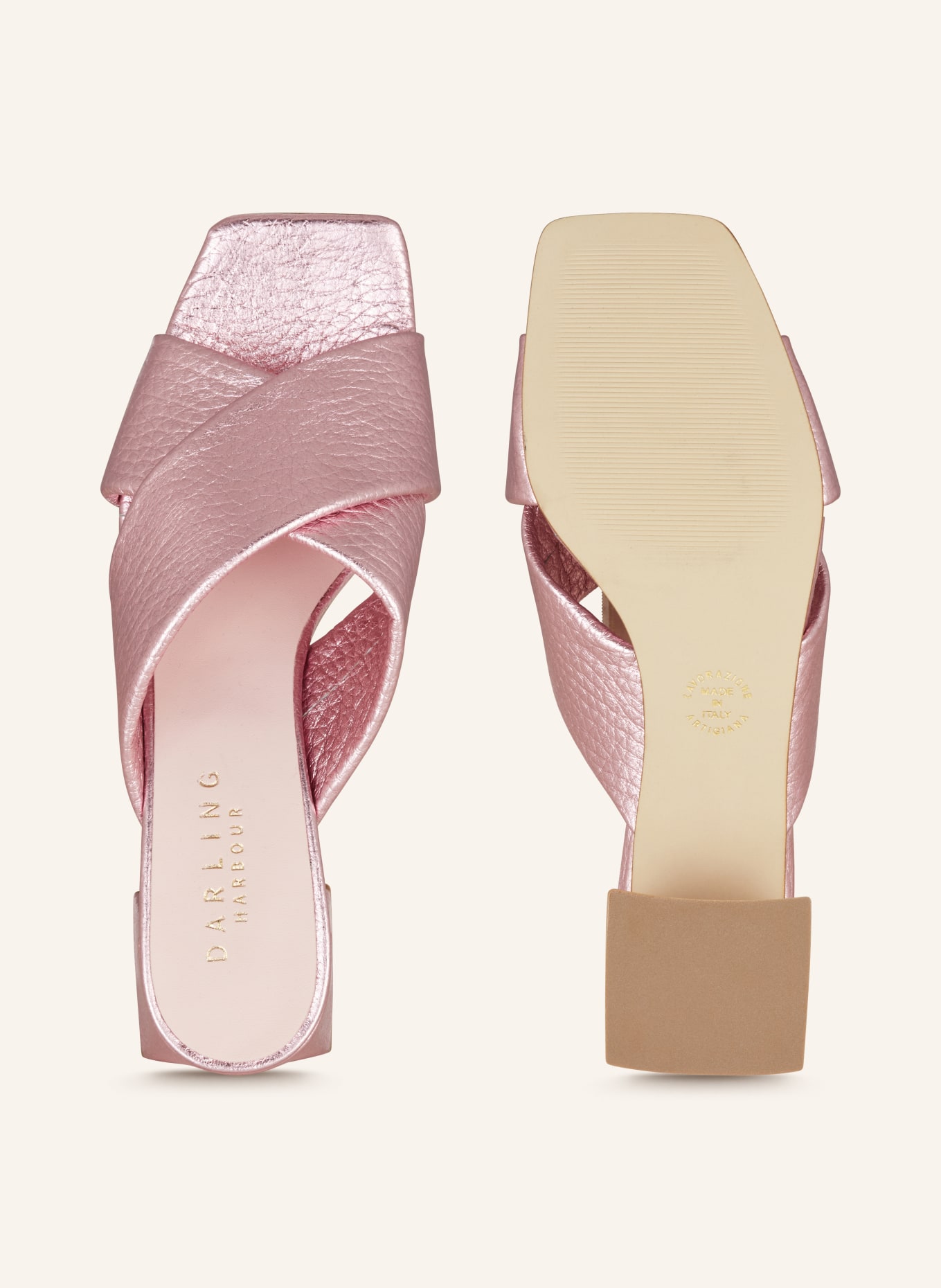 darling harbour Mules, Color: PINK (Image 5)