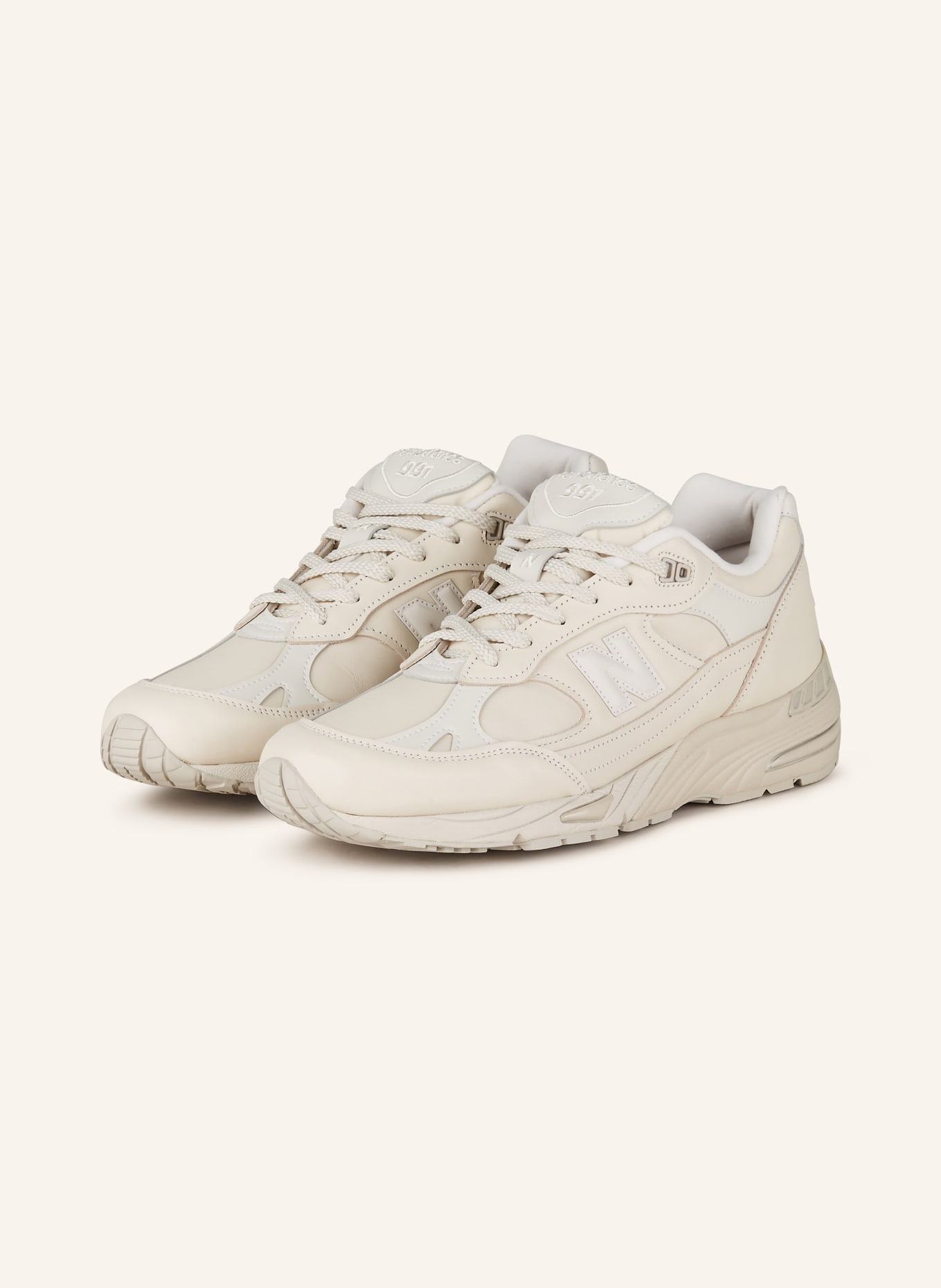 new balance Sneakers MADE IN UK 991, Color: CREAM (Image 1)