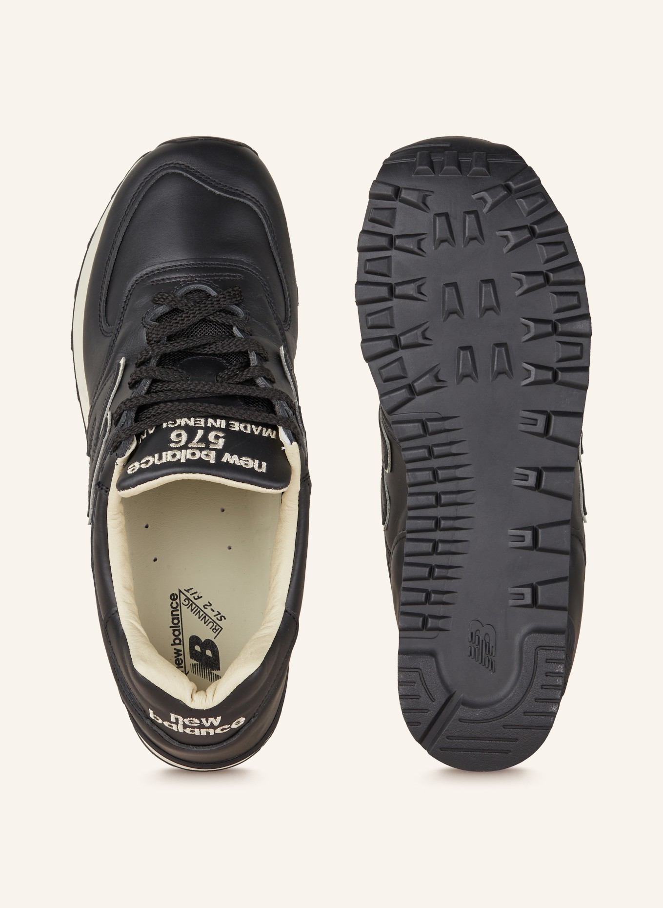 new balance Sneakersy MADE IN UK 576, Kolor: CZARNY (Obrazek 5)