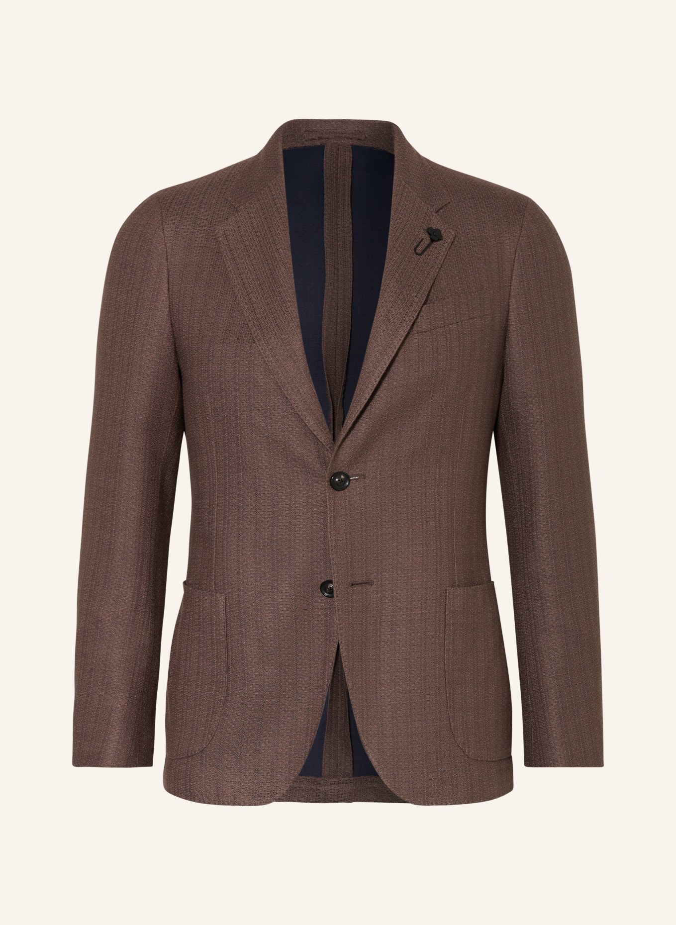 LARDINI Tailored jacket extra slim fit, Color: 450 Brown (Image 1)