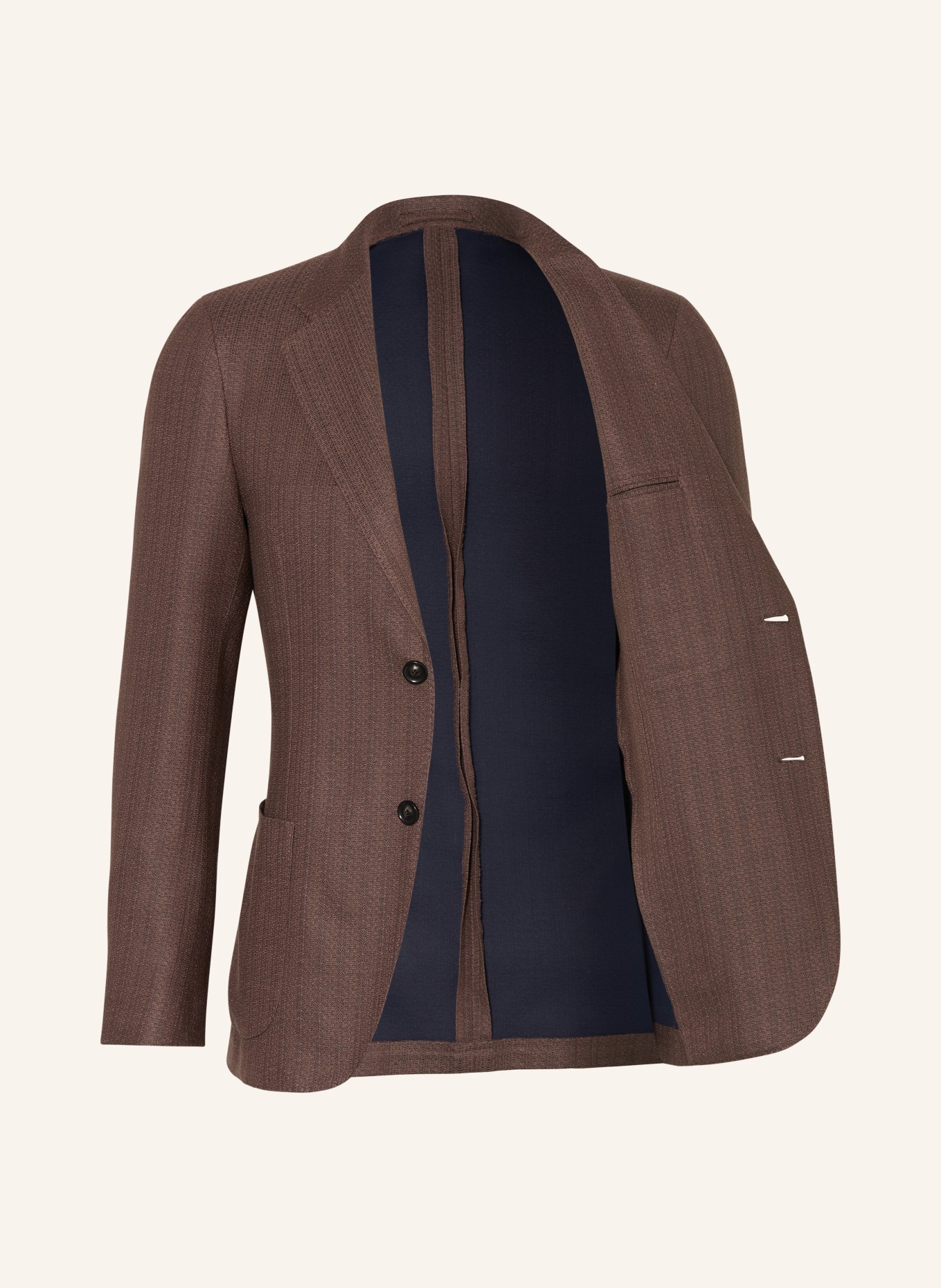 LARDINI Sakko Extra Slim Fit, Farbe: 450 Brown (Bild 4)