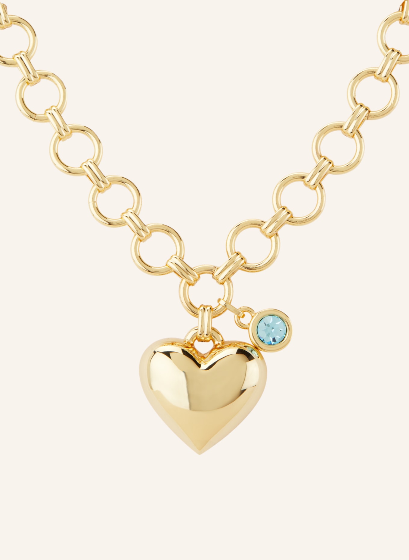 maje Halskette, Farbe: GOLD/ TÜRKIS (Bild 1)