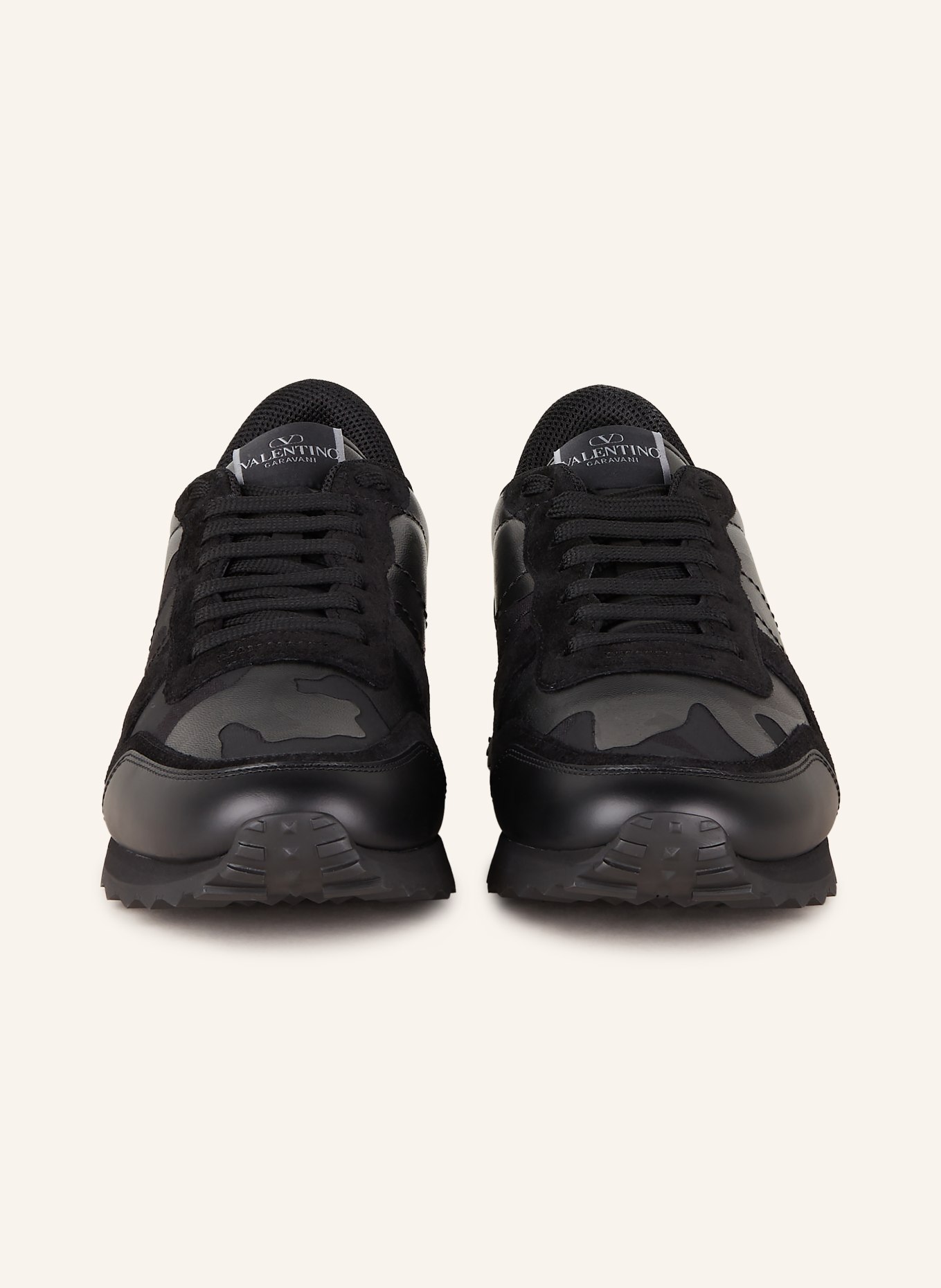 VALENTINO GARAVANI Sneakers ROCKRUNNER with rivets, Color: BLACK (Image 3)