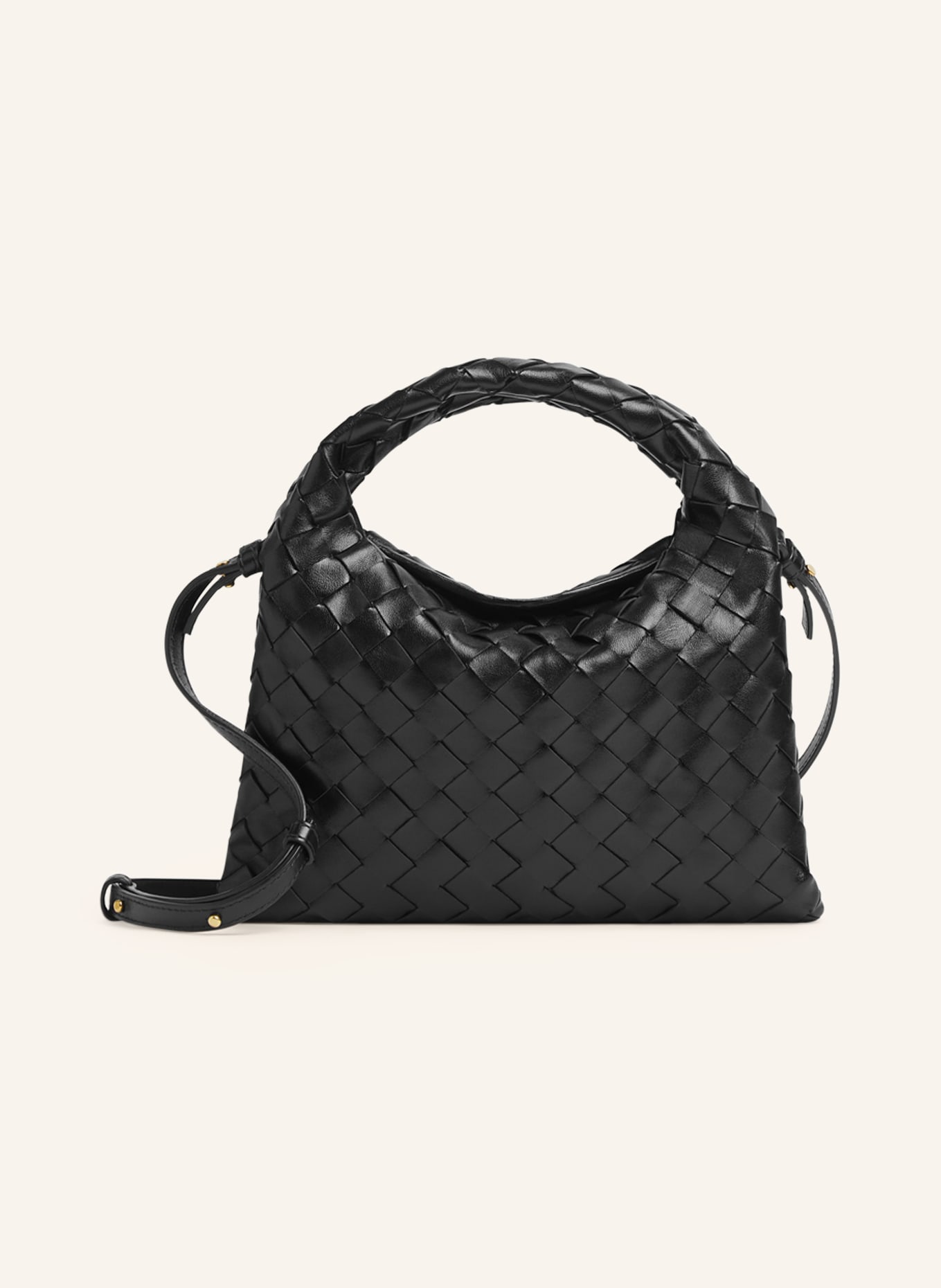 BOTTEGA VENETA Handtasche MINI HOP, Farbe: BLACK (Bild 1)