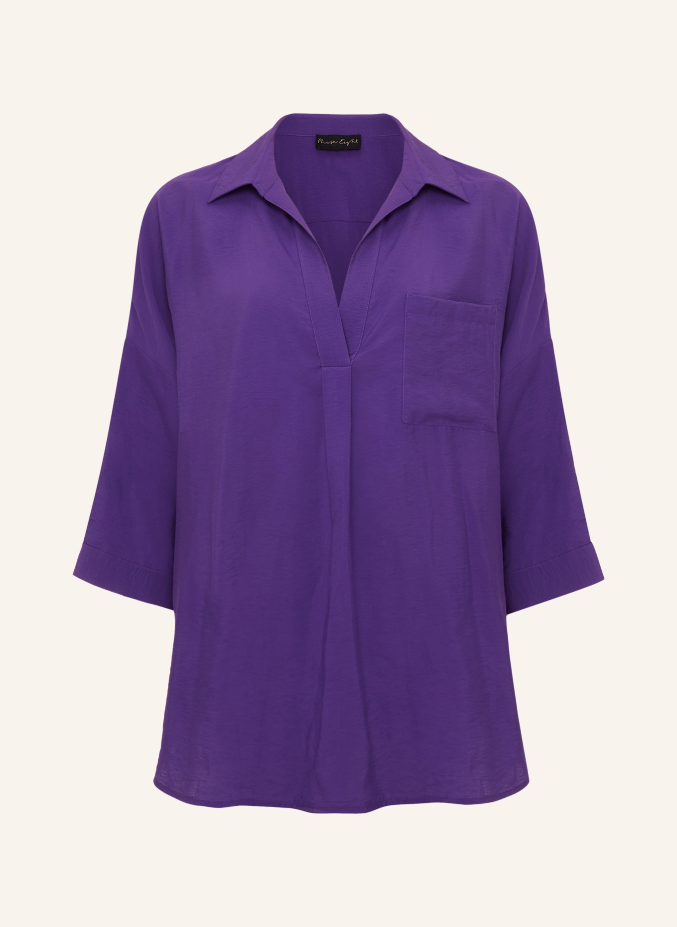 Phase Eight Shirt blouse CYNTHIA with 3/4 sleeves, Color: PURPLE (Image 1)