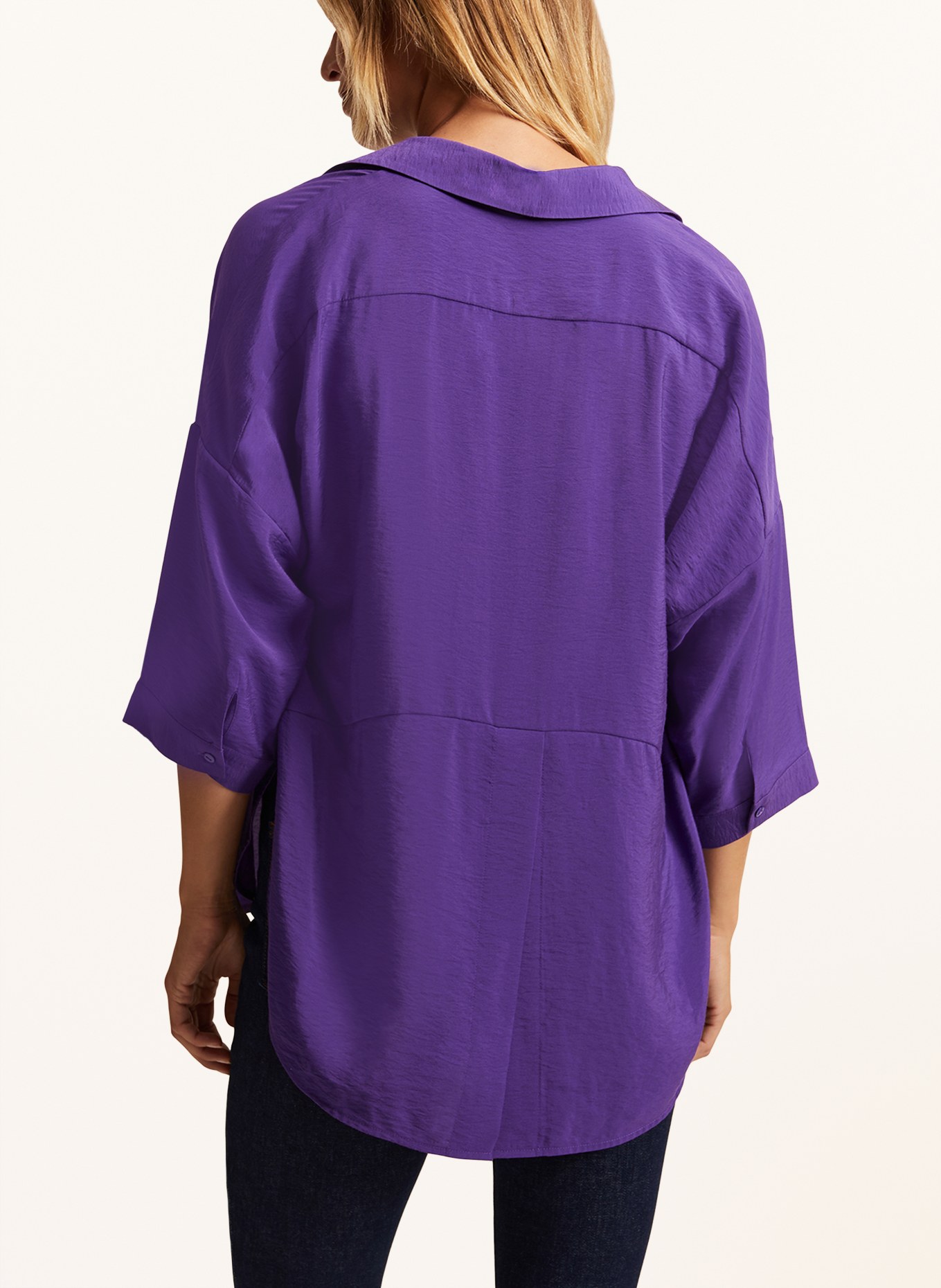 Phase Eight Shirt blouse CYNTHIA with 3/4 sleeves, Color: PURPLE (Image 3)