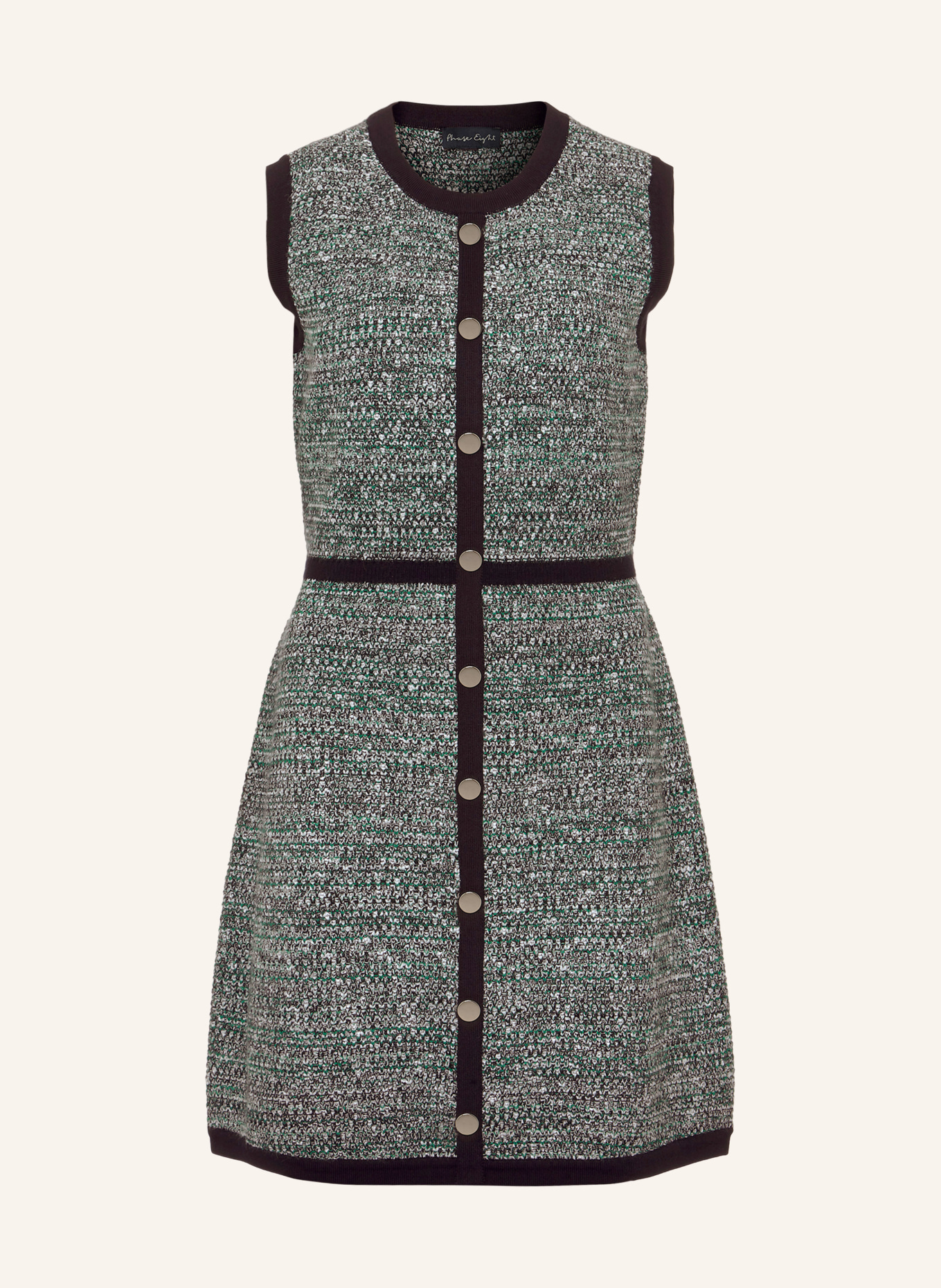 Phase Eight Knit dress PATSY, Color: BLACK/ WHITE/ GREEN (Image 1)