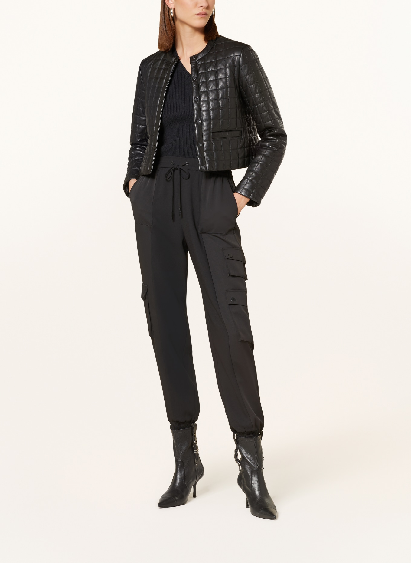Reiss aries leather clearance jacket