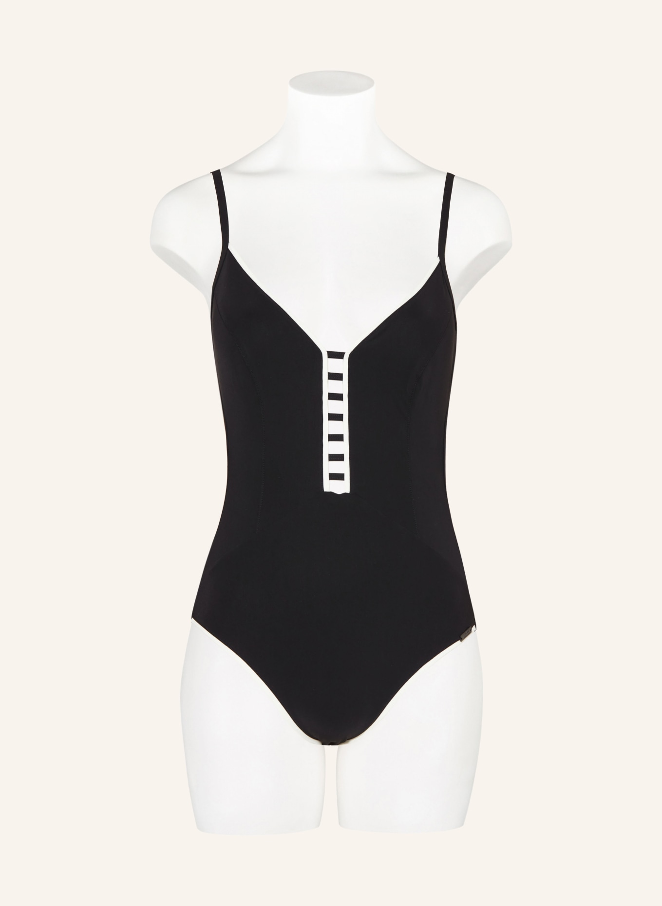 MARYAN MEHLHORN Swimsuit SILENCE, Color: BLACK (Image 2)