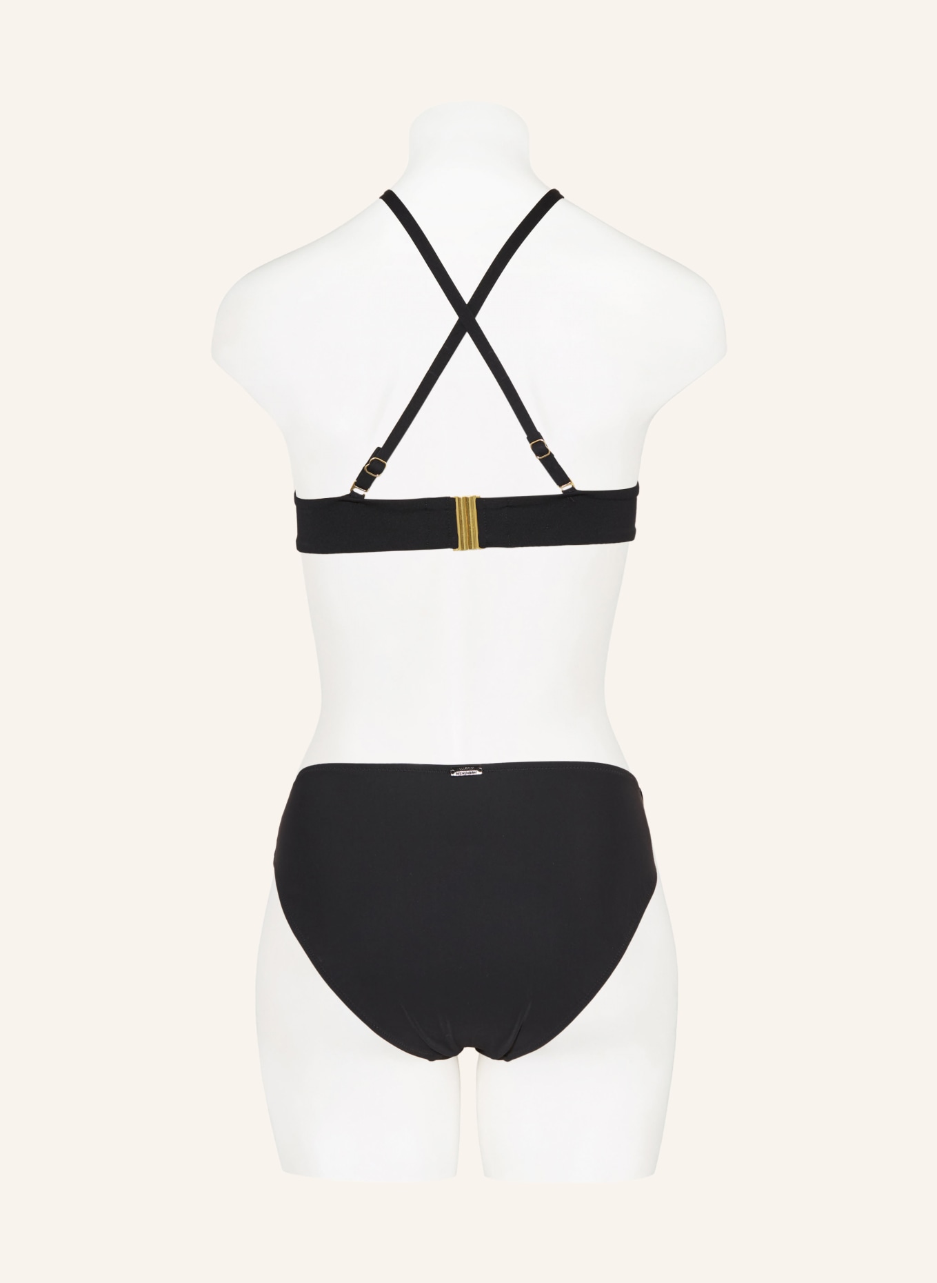 MARYAN MEHLHORN Bralette-Bikini-Top BIONICS, Farbe: SCHWARZ (Bild 4)